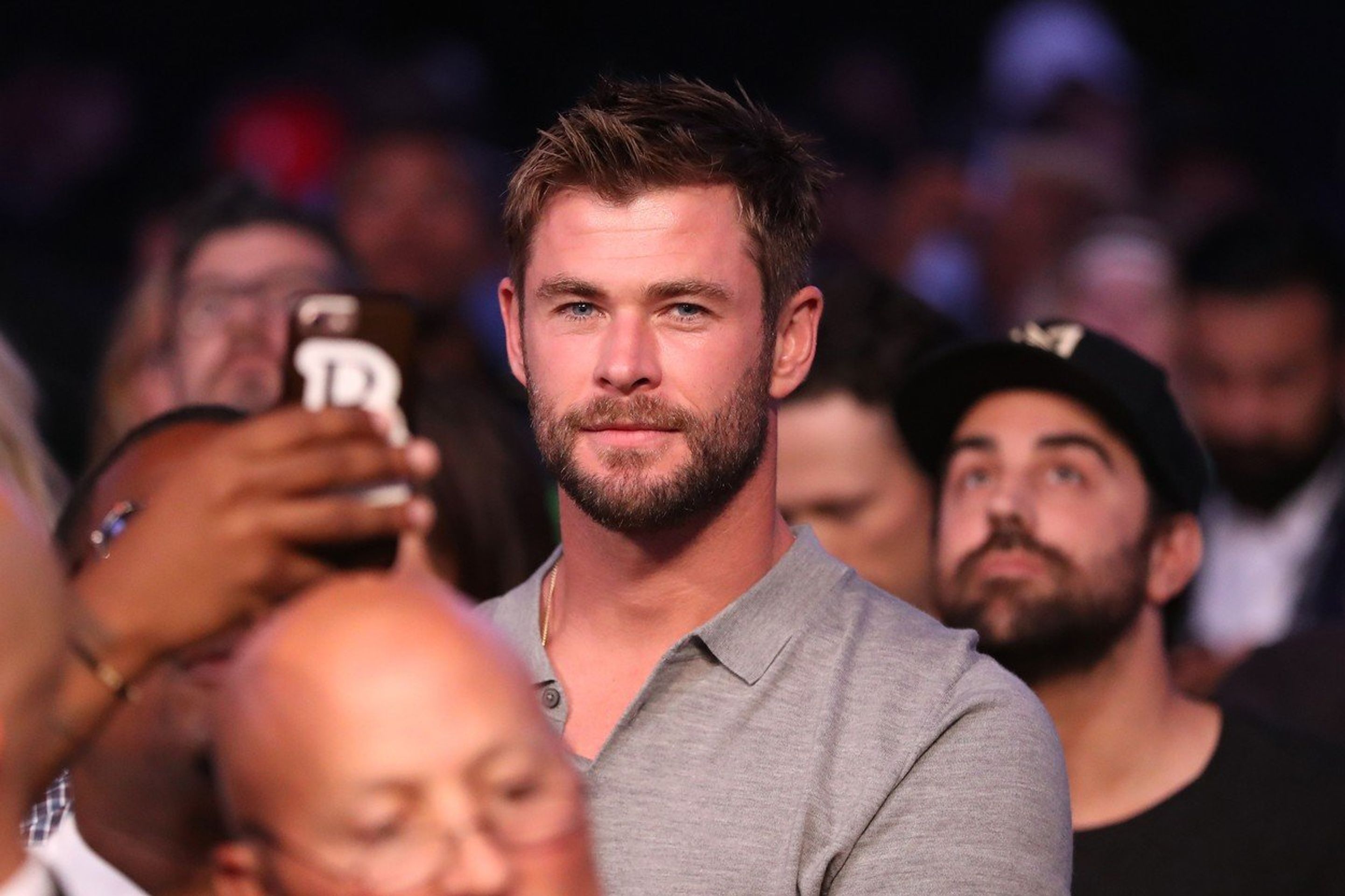 Celebrity na zápase století - GALERIE: Světové celebrity navšívili boxerský zápas století (3/5)