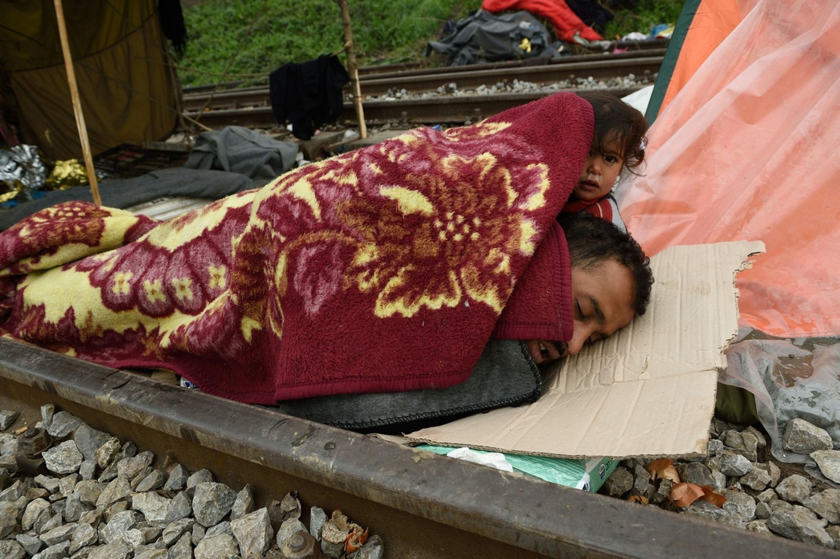 Uprchlický tábor v Idomeni - 26 - GALERIE: Kritická situace v uprchlickém táboře Idomeni (3/28)