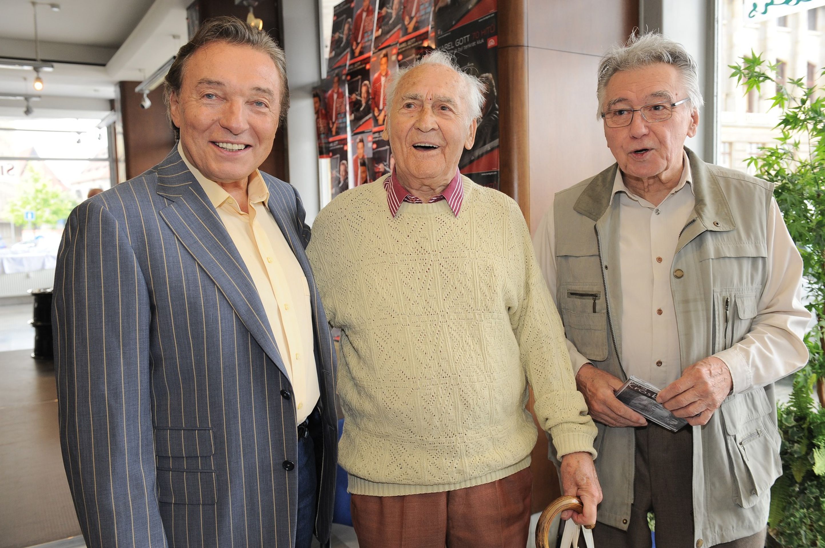 Karel Gott, Stanislav Procházka a Josef Zíma, 2. 6. 2009 - Josef Zíma (5/13)