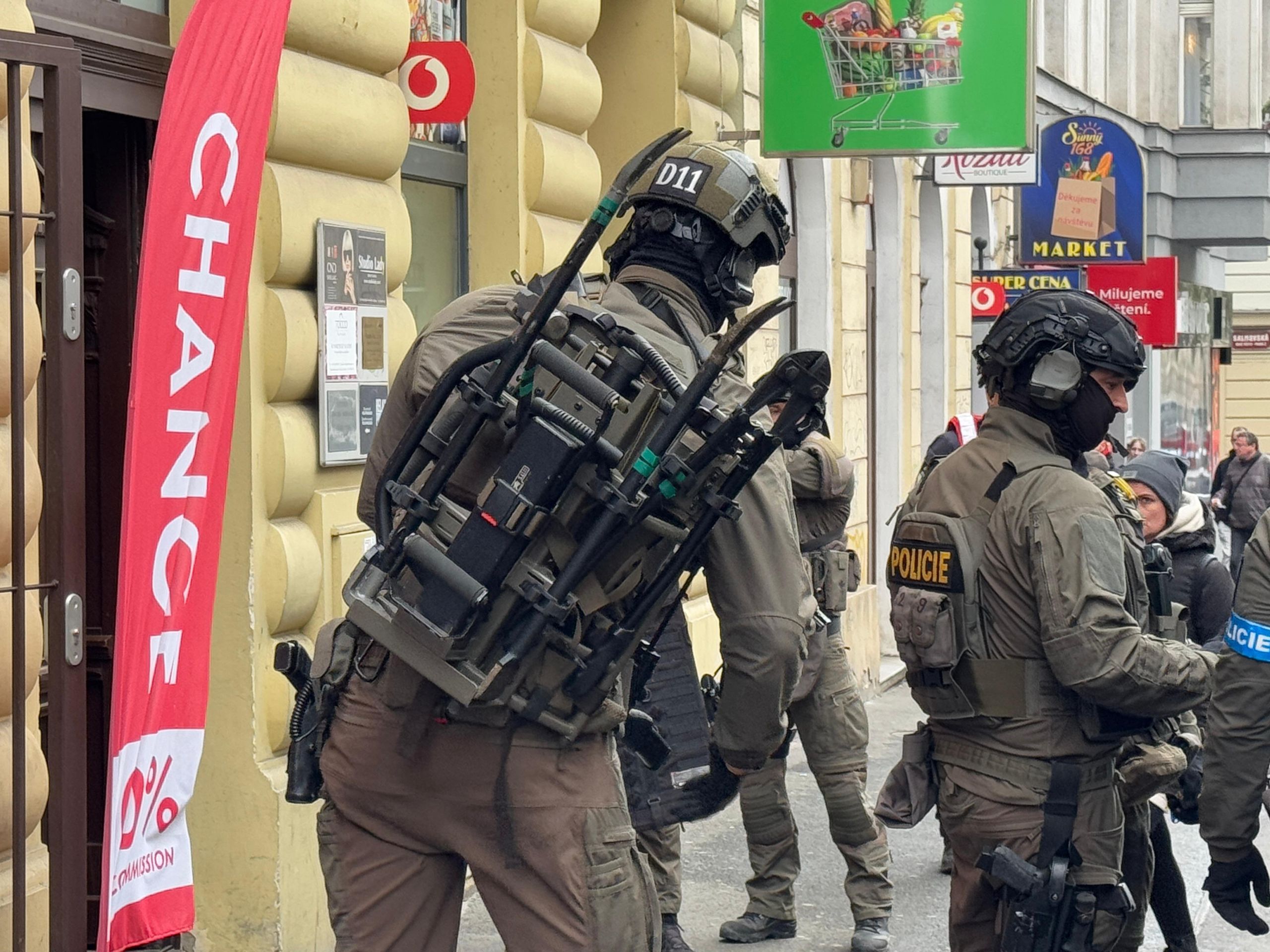 Zásah policie v Ječné ulici (1) - Zásah policie v Ječné ulici (7/12)