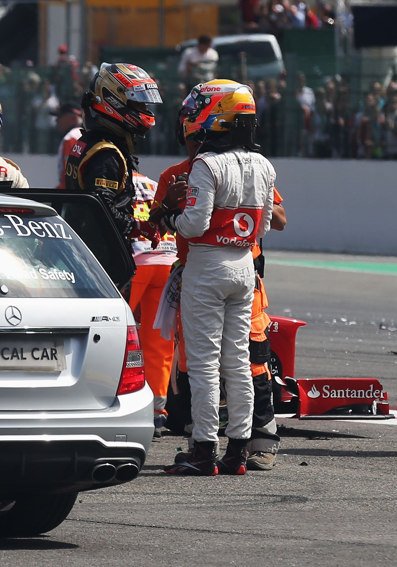 Hromadná nehoda ve Spa - 1 - GALERIE: Hromadná nehoda v F1 ve Spa (18/18)
