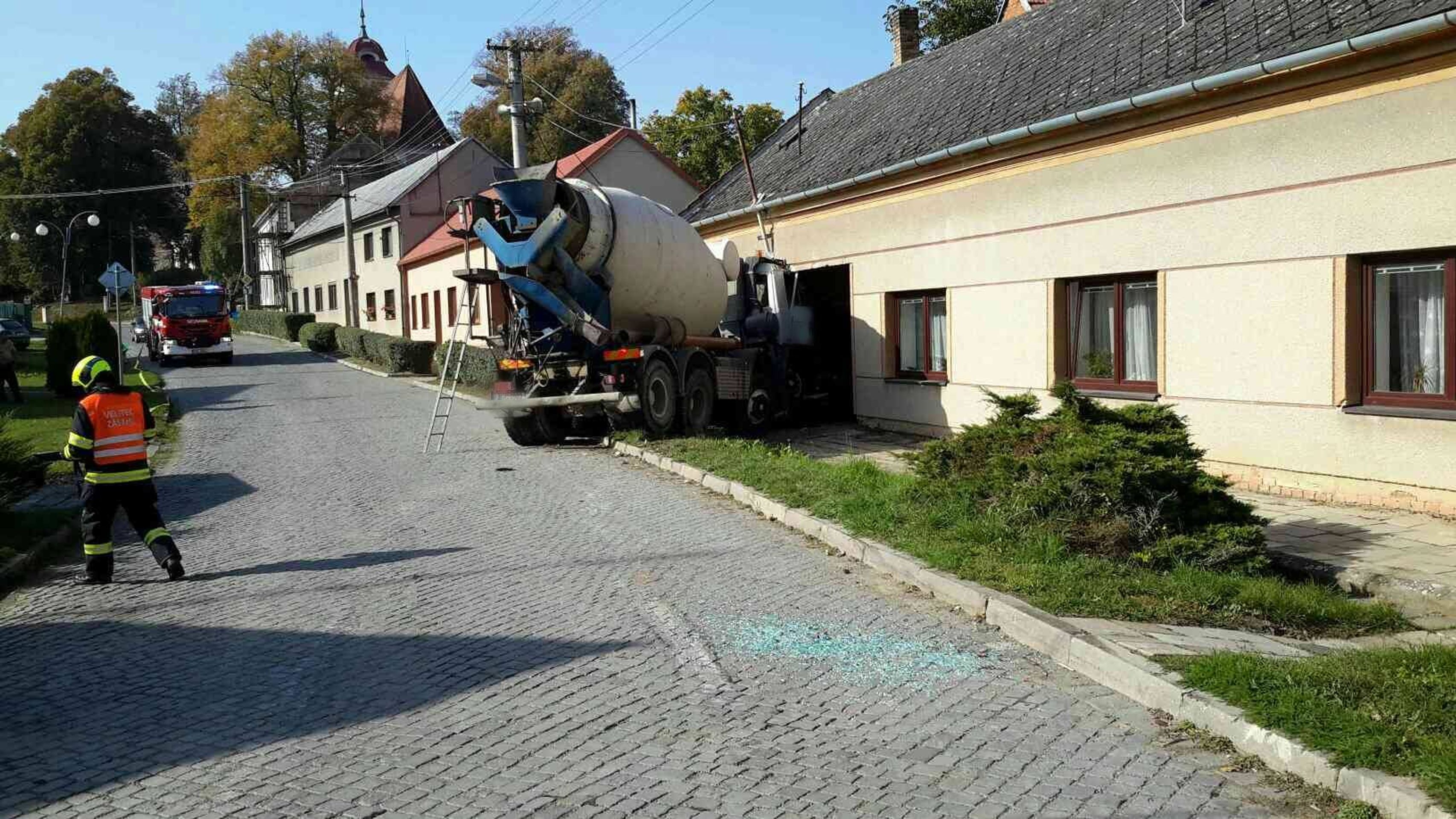 Nehoda v Brankovicích na Vyškovsku - GALERIE: Nehoda v Brankovicích (1/4)