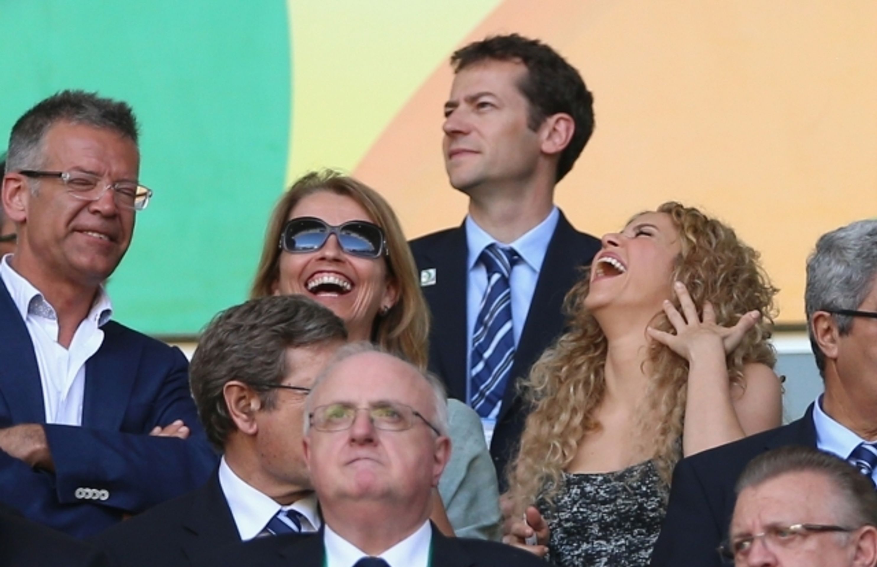 Shakira na Poháru FIFA - 1 - GALERIE: Shakira fandí Španělům na Poháru FIFA (7/9)