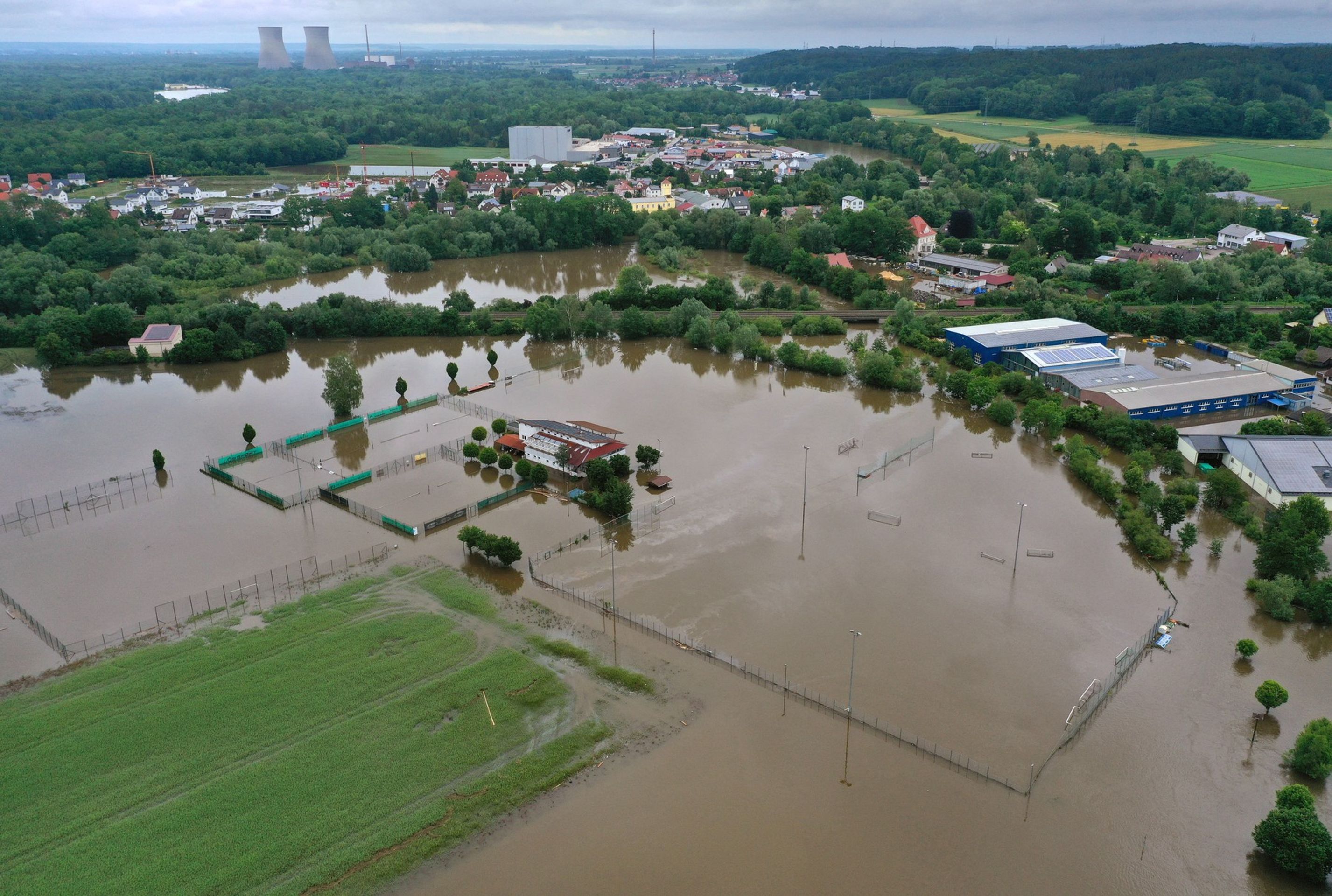 Povodňová situace v Německu, 3. 6. 2024 Offingen (2) - Záplavy v Evropě (12/12)