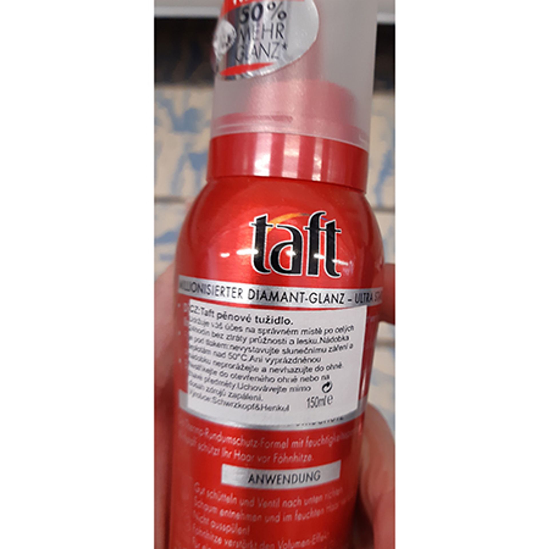 SCHWARZKOPF TAFT Pěna do vlasů (7) - Zdraví nebezpečná kosmetika (27/35)