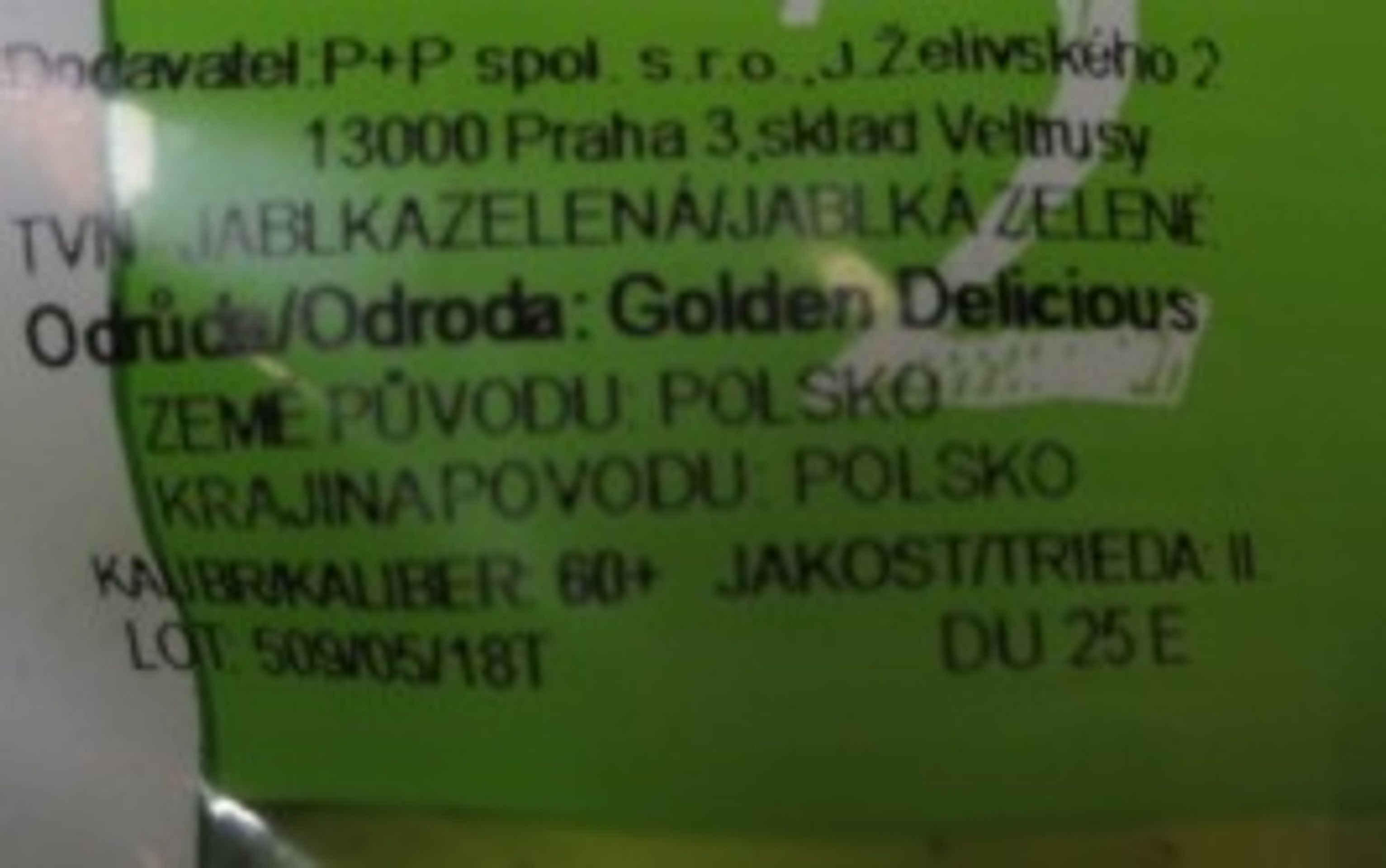 Tesco prodávalo jablka s vysokým obsahem pesticidů - 3 - GALERIE: jablka s vysokým obsahem pesticidů (3/3)