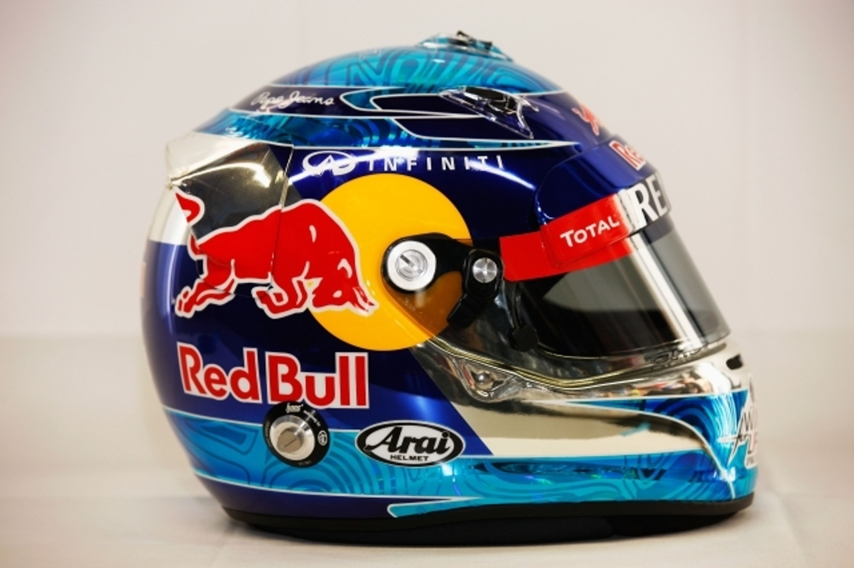 Sebastian Vettel a jeho přilby - 2 - GALERIE: Sebastian Vettel a jeho přilby (7/9)