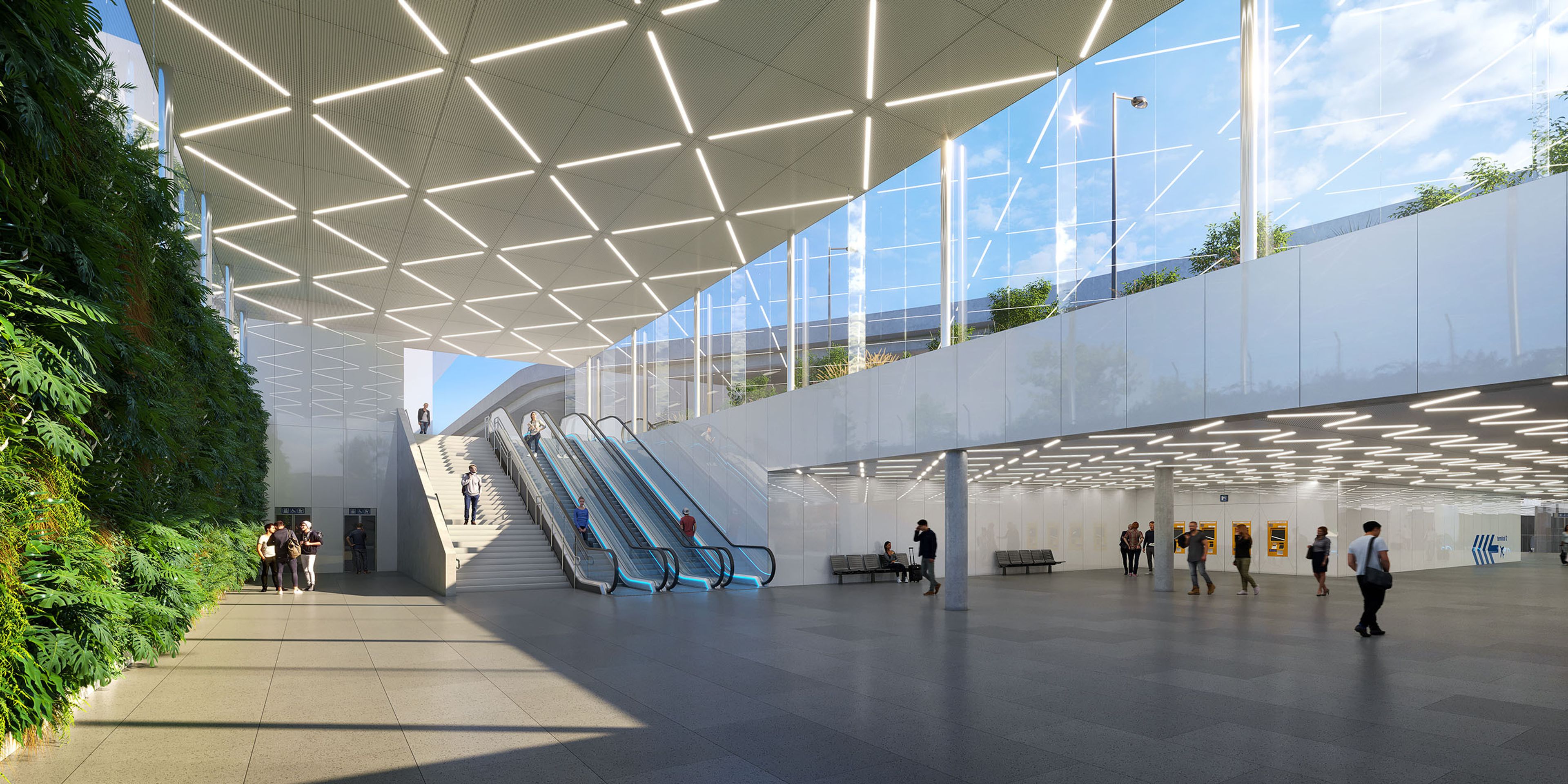 Příprava novostavby stanice Praha-Letiště Václava Havla vstupuje do finální fáze - 2 - GALERIE: Příprava novostavby stanice Praha-Letiště Václava Havla vstupuje do finální fáze (2/5)