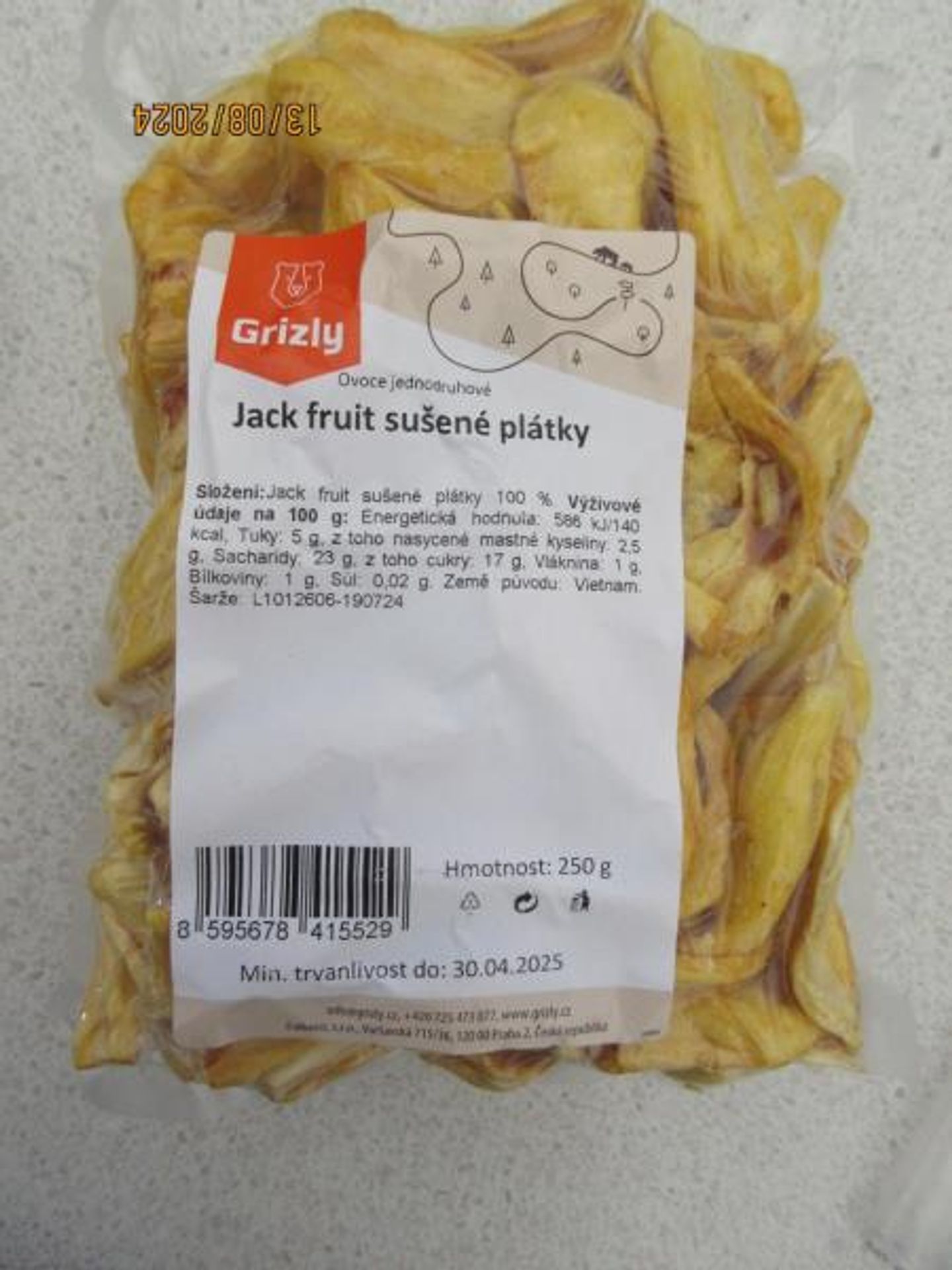 Nejakostní sušené plátky od firmy Grizzly (2) - Ošizené ovoce a zelenina (3/8)
