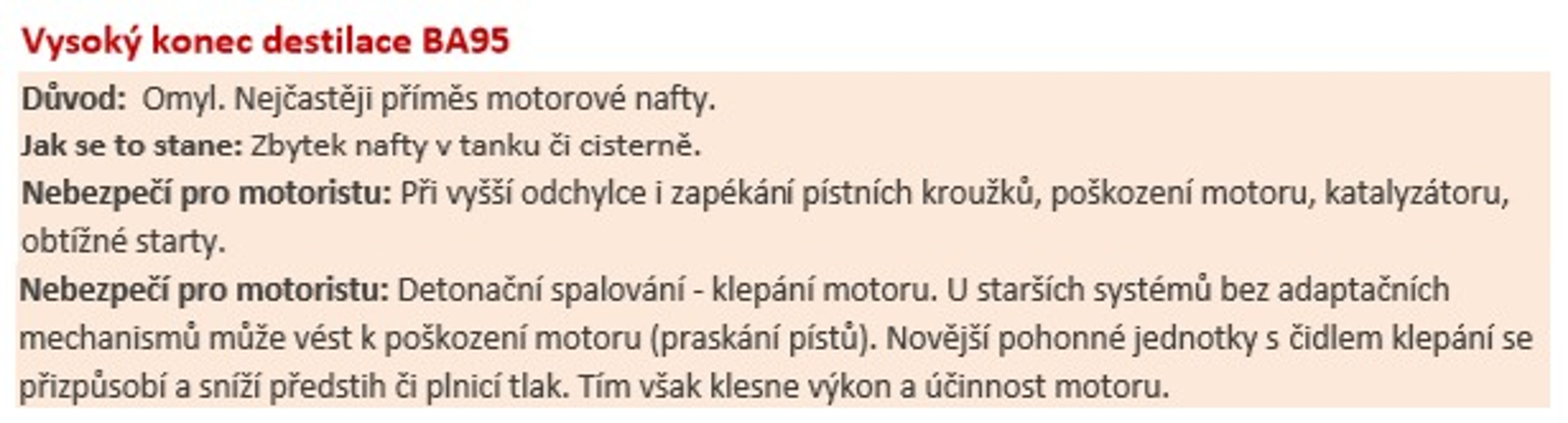 Popis zjištěných závad v palivu - 8 - GALERIE: Popis zjištěných závad v palivu (8/8)