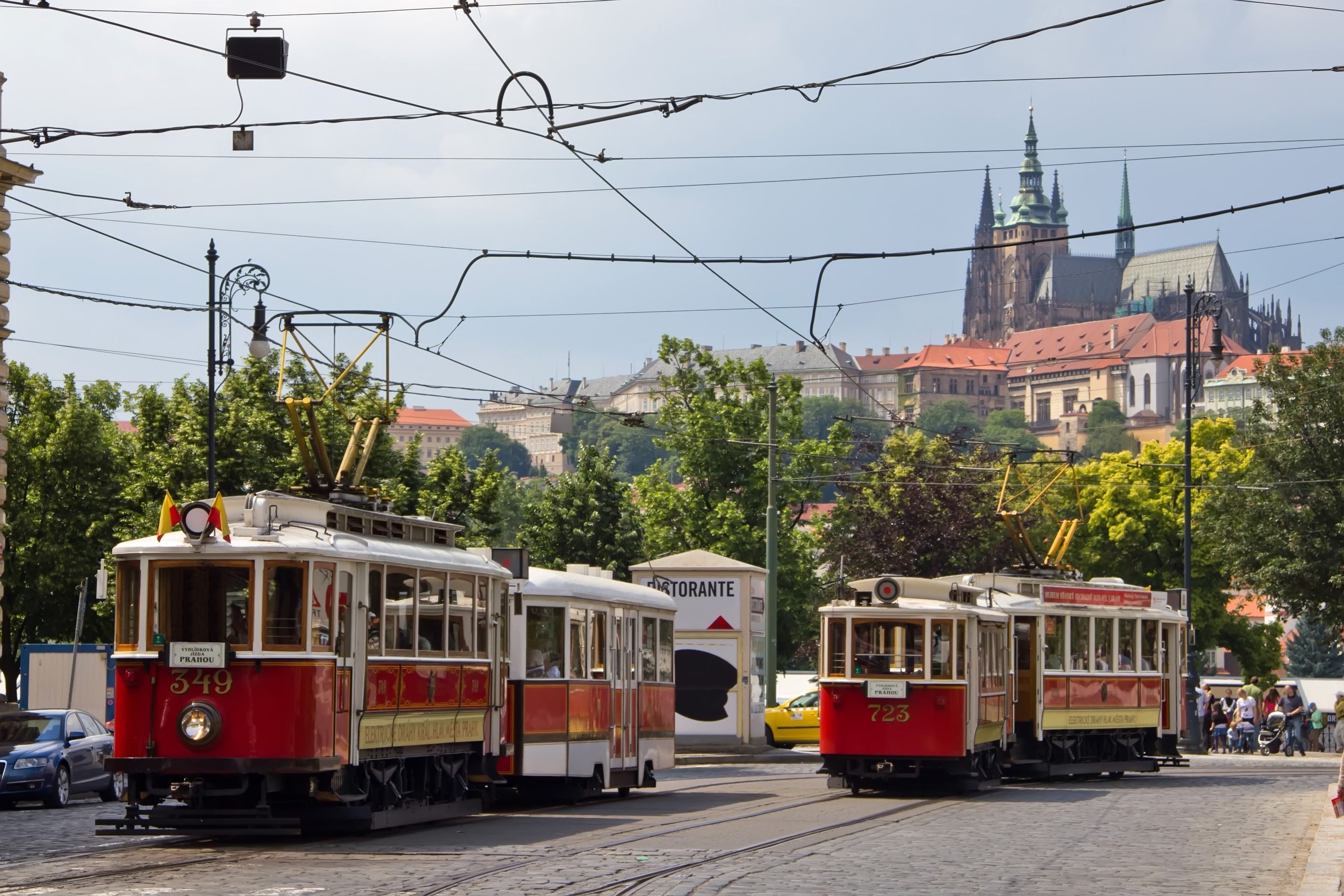 Historická tramvaj v Praze - Zajímavá místa v Praze (4/17)