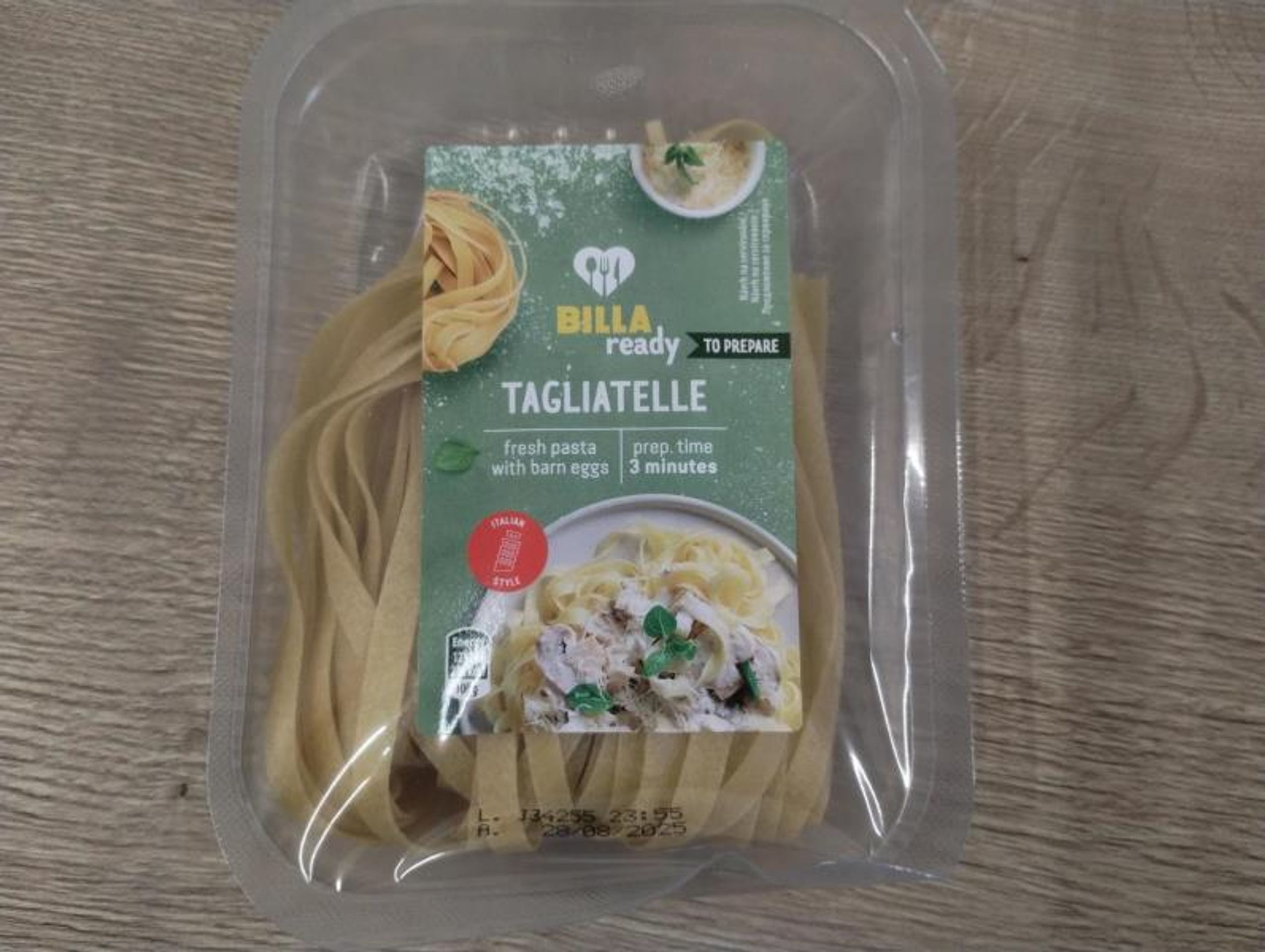 BILLA READY TAGLIATELLE - BILLA READY TAGLIATELLE (1/3)