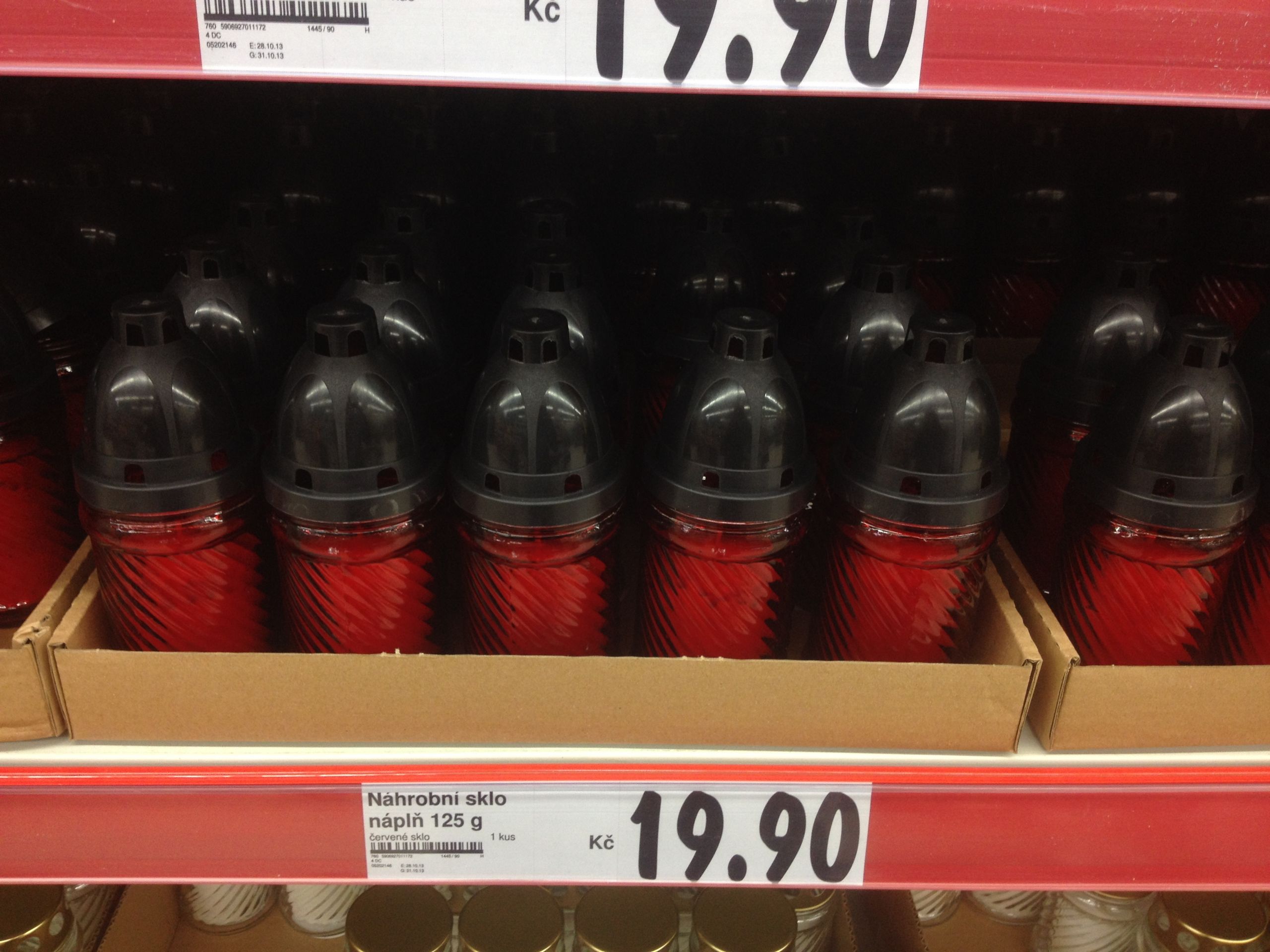 Velká svíčka s víčkem - Kaufland Praha Ďáblice - GALERIE: Přehled cen velkých svíček s víčkem (8/13)
