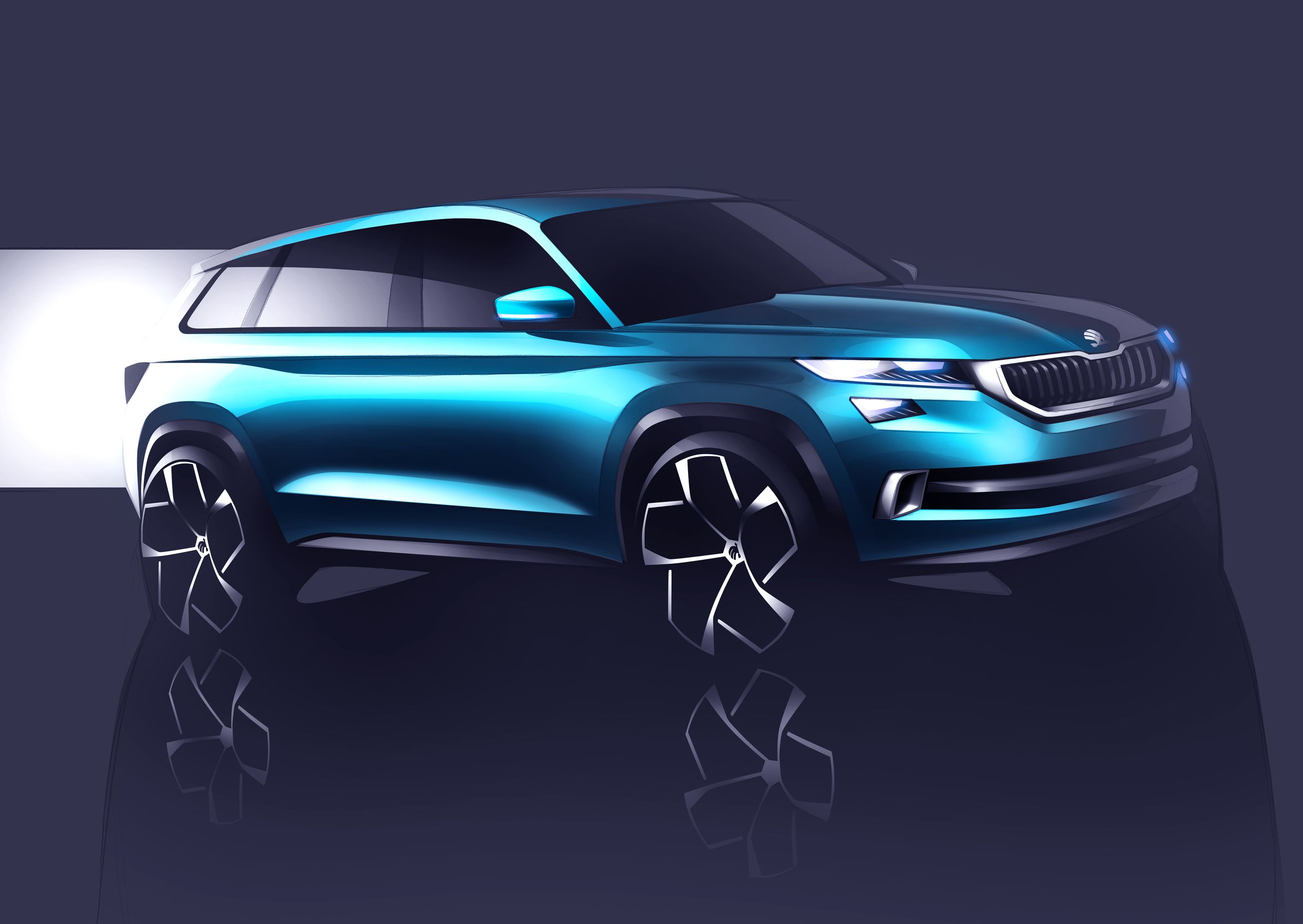 VisionS - 1 - GALERIE: SUV ŠKODA VisionS (1/3)