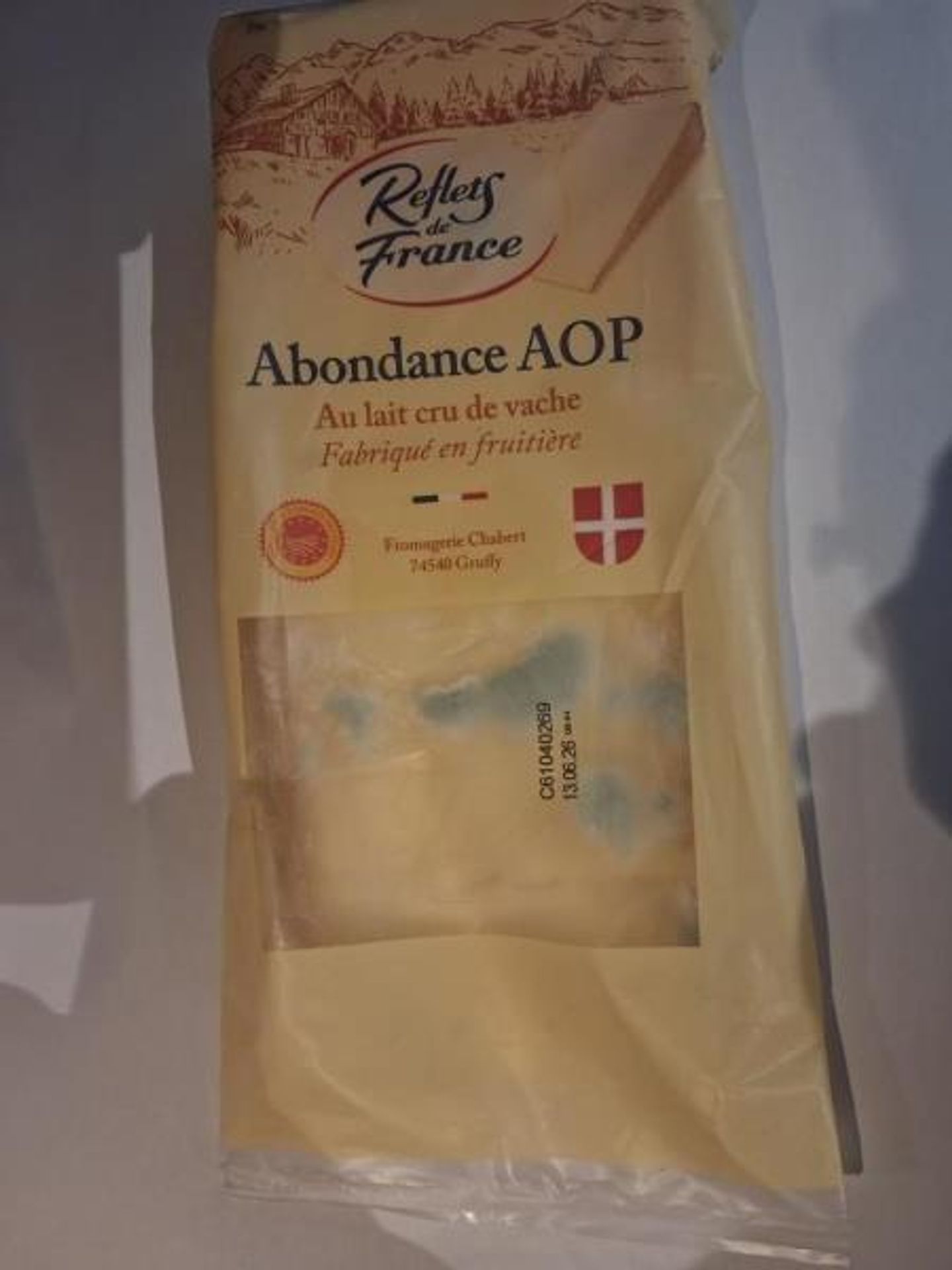 Reflets Sýr Abondance AOP 250g - Závadné potraviny (1/8)