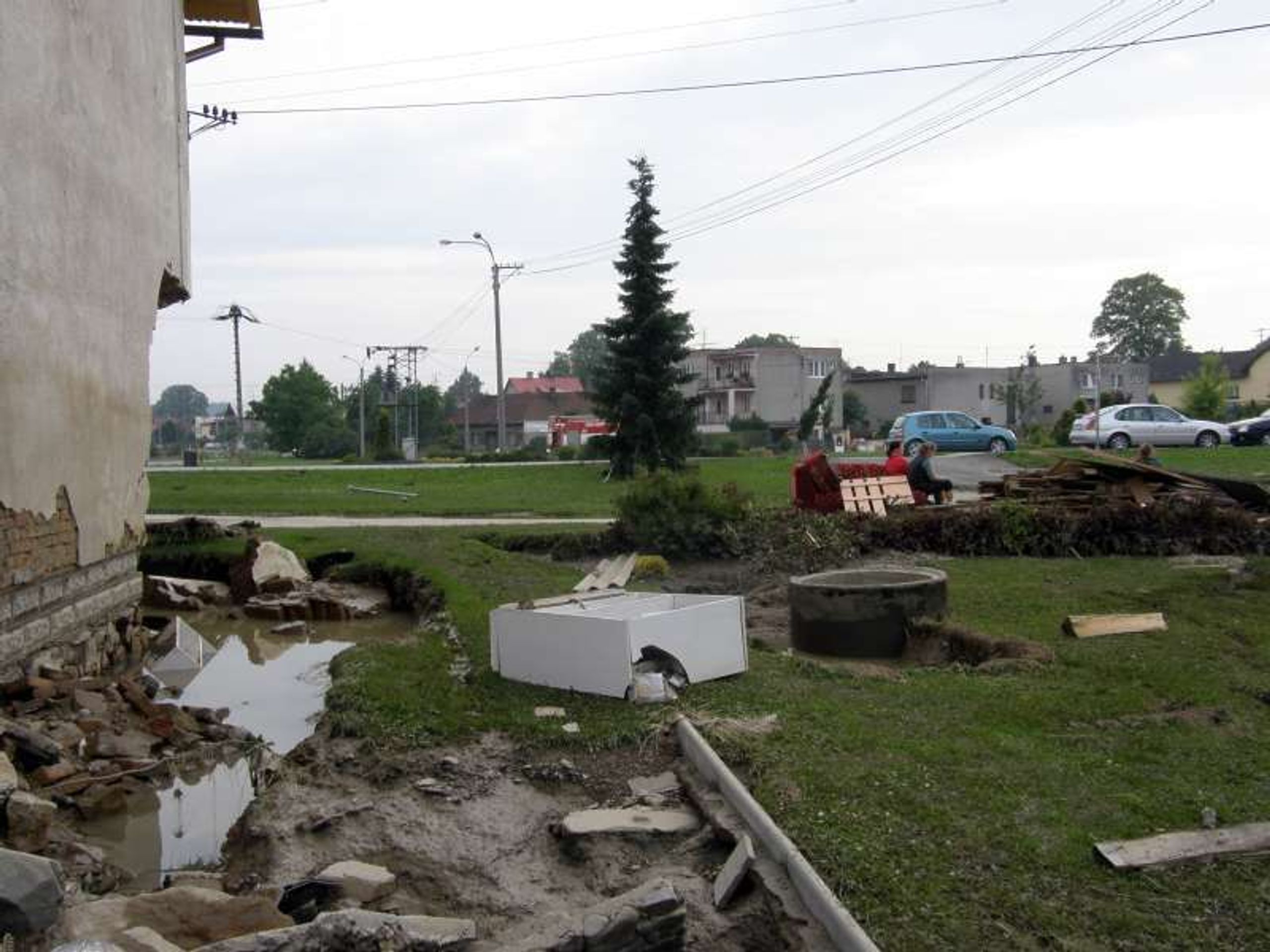 Následky povodní v Jeseníku nad Odrou - Fotogalerie: Jeseník nad Odrou druhý den po povodni (6/7)
