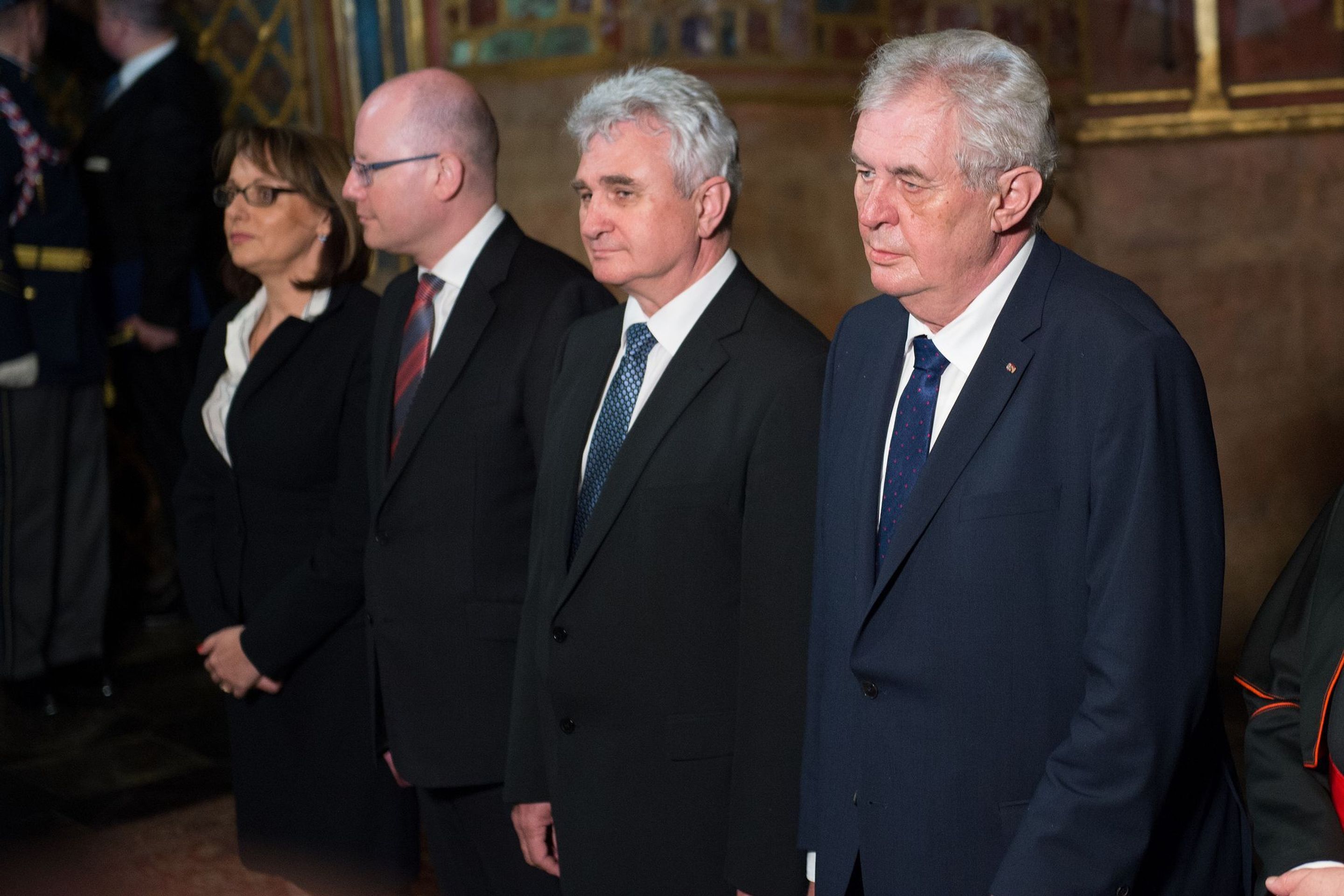 Miloš Zeman u korunovačních klenotů - 9 - GALERIE: Miloš Zeman u korunovačních klenotů (11/17)