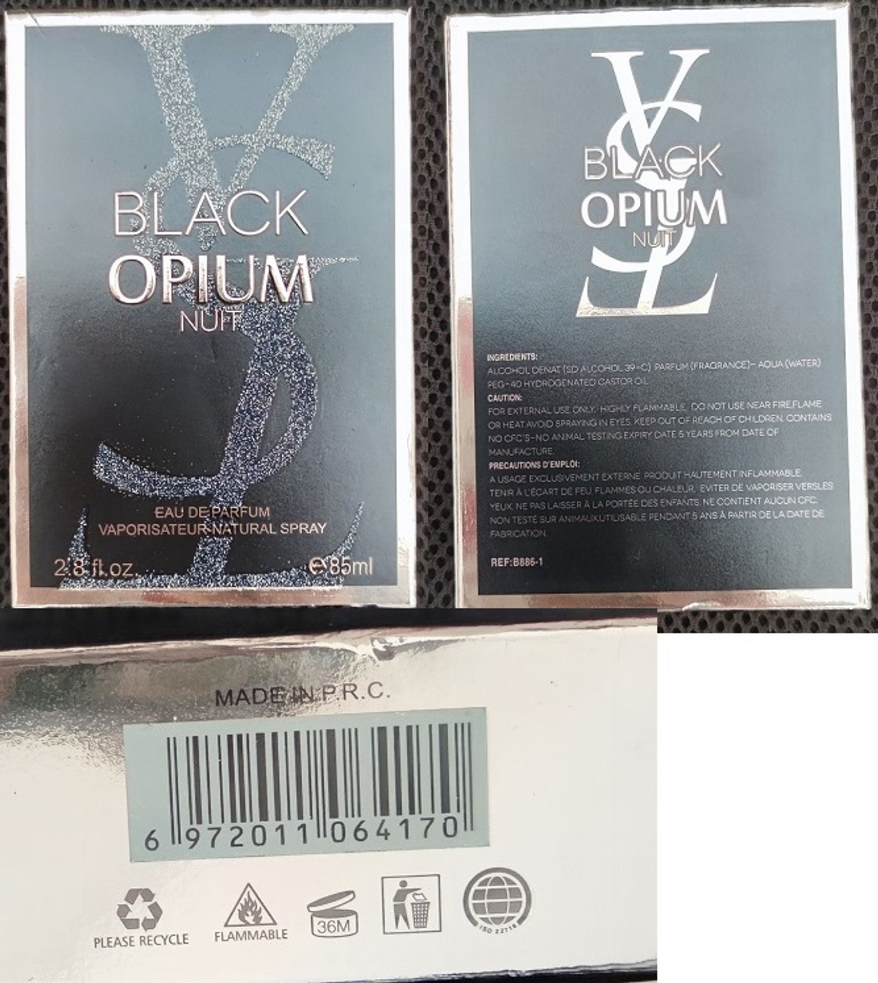 Parfém Black Opium Nuit - Hygienici varují před nebezpečnými voňavkami (1/3)