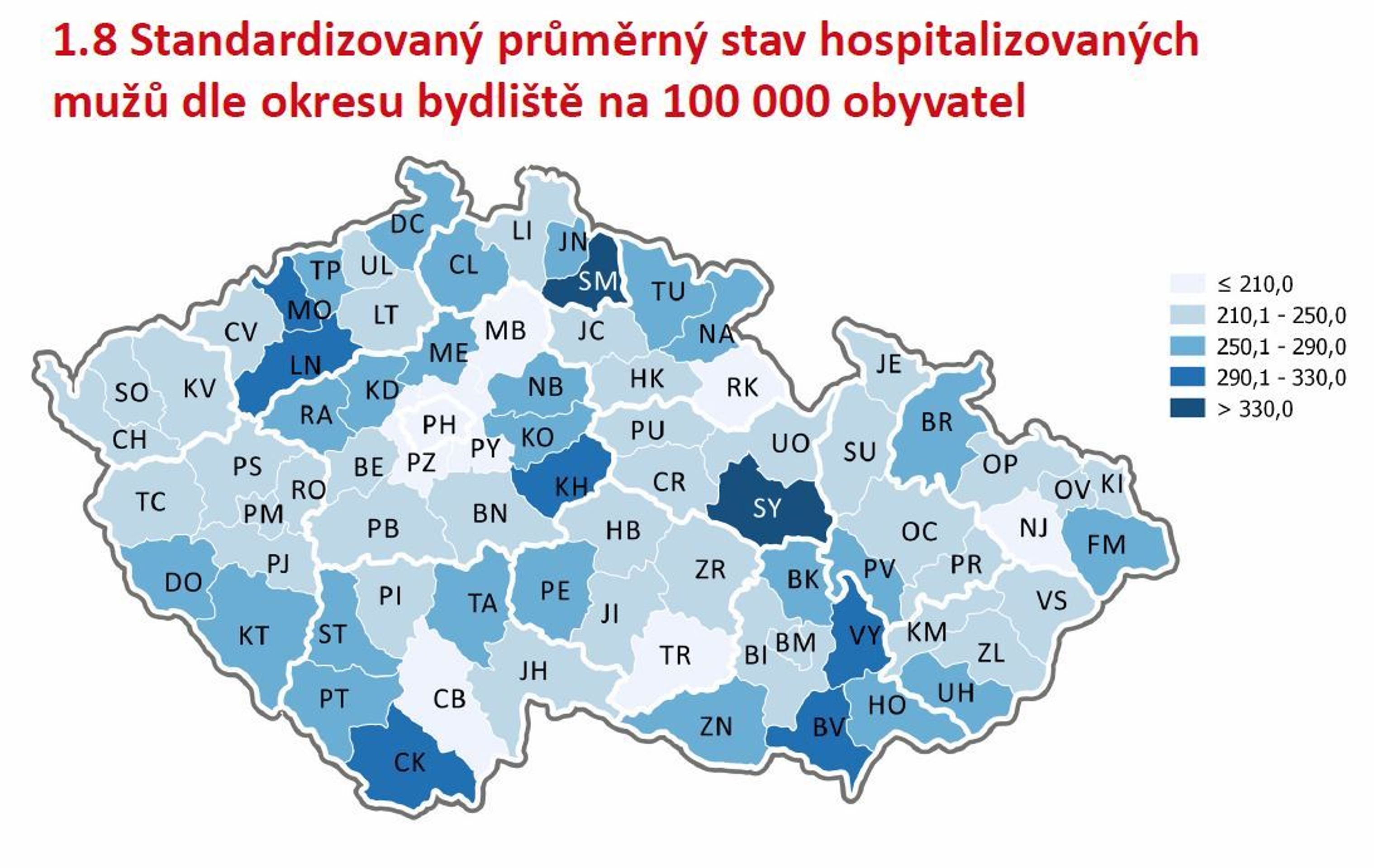 Hospitalizace v nemocnicích za rok 2017 - 5 - GALERIE: Kolik času trávíme ve špitálech a jaké nemoci nás vloni trápily (2/8)