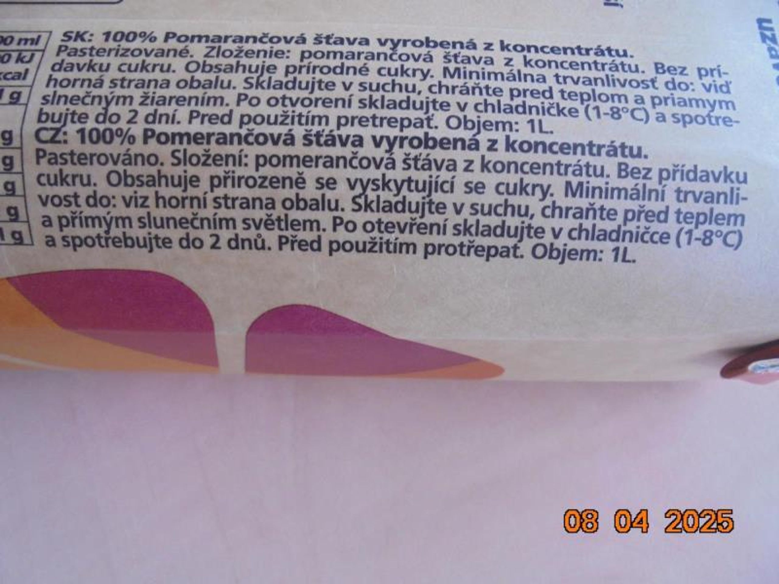 Závadná pomerančová šťáva - Závadná pomerančová šťáva (5/6)