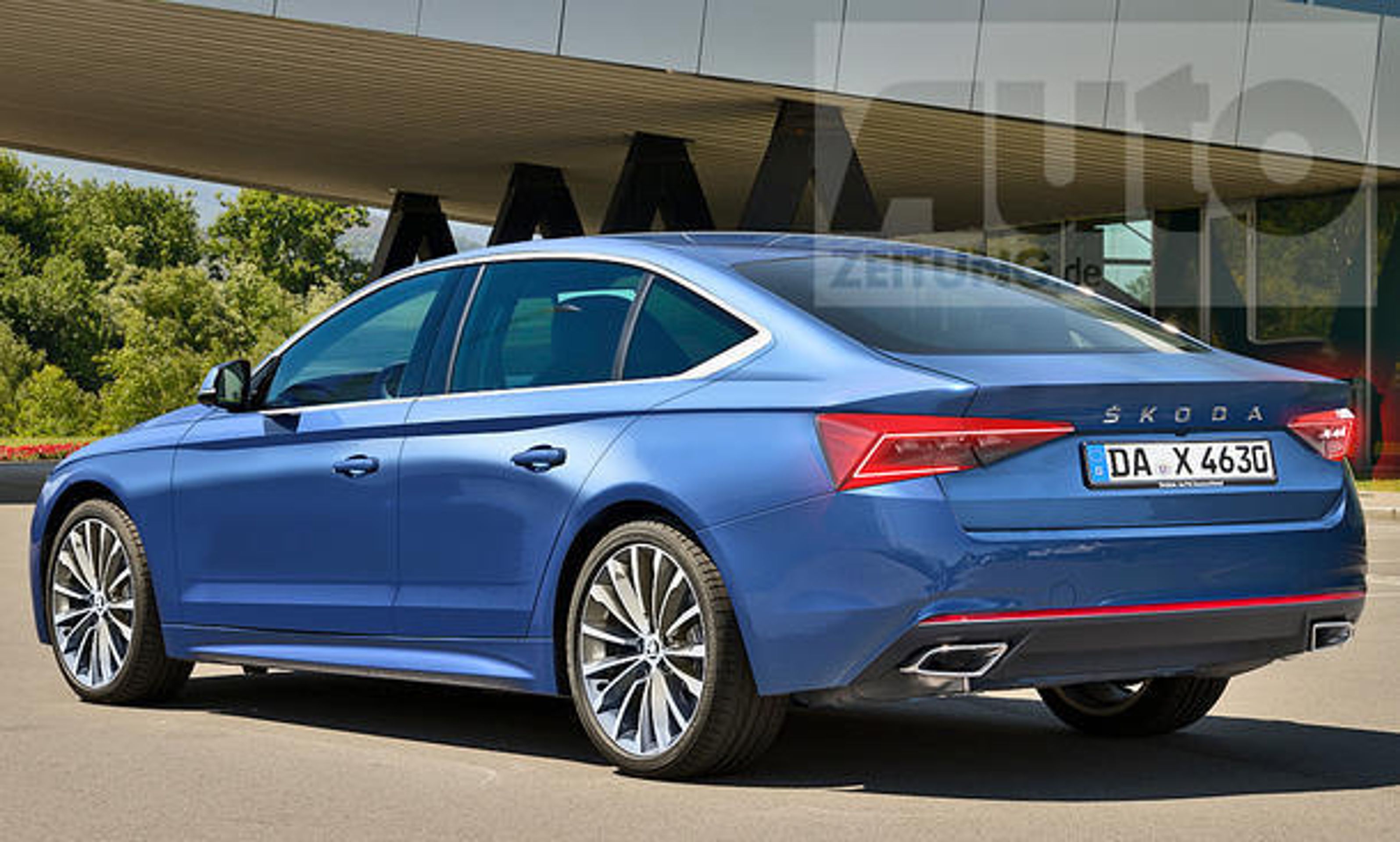 Škoda Octavia 4. generace - 24 - Fotogalerie: Jak by mohla vypadat nová Škoda Octavia (2/14)
