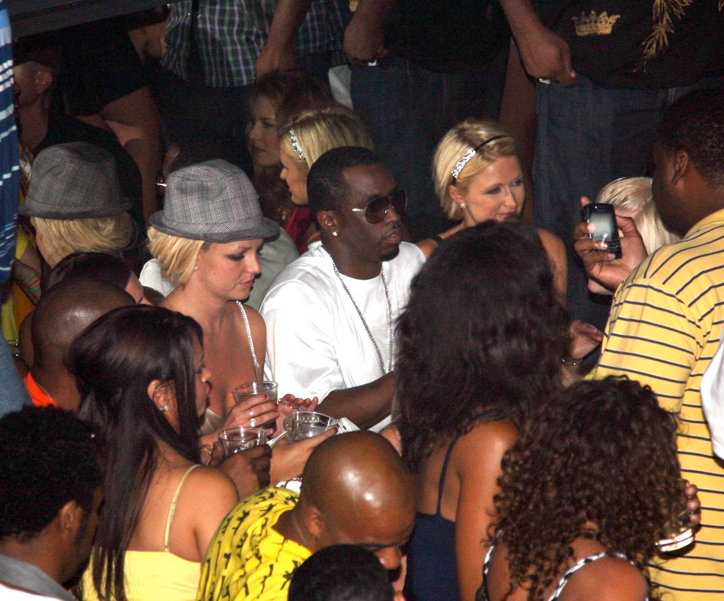 Britney Spears, Diddy a Paris Hilton, 9. 9. 2007 párty v Las Vegas - Diddy (5/7)