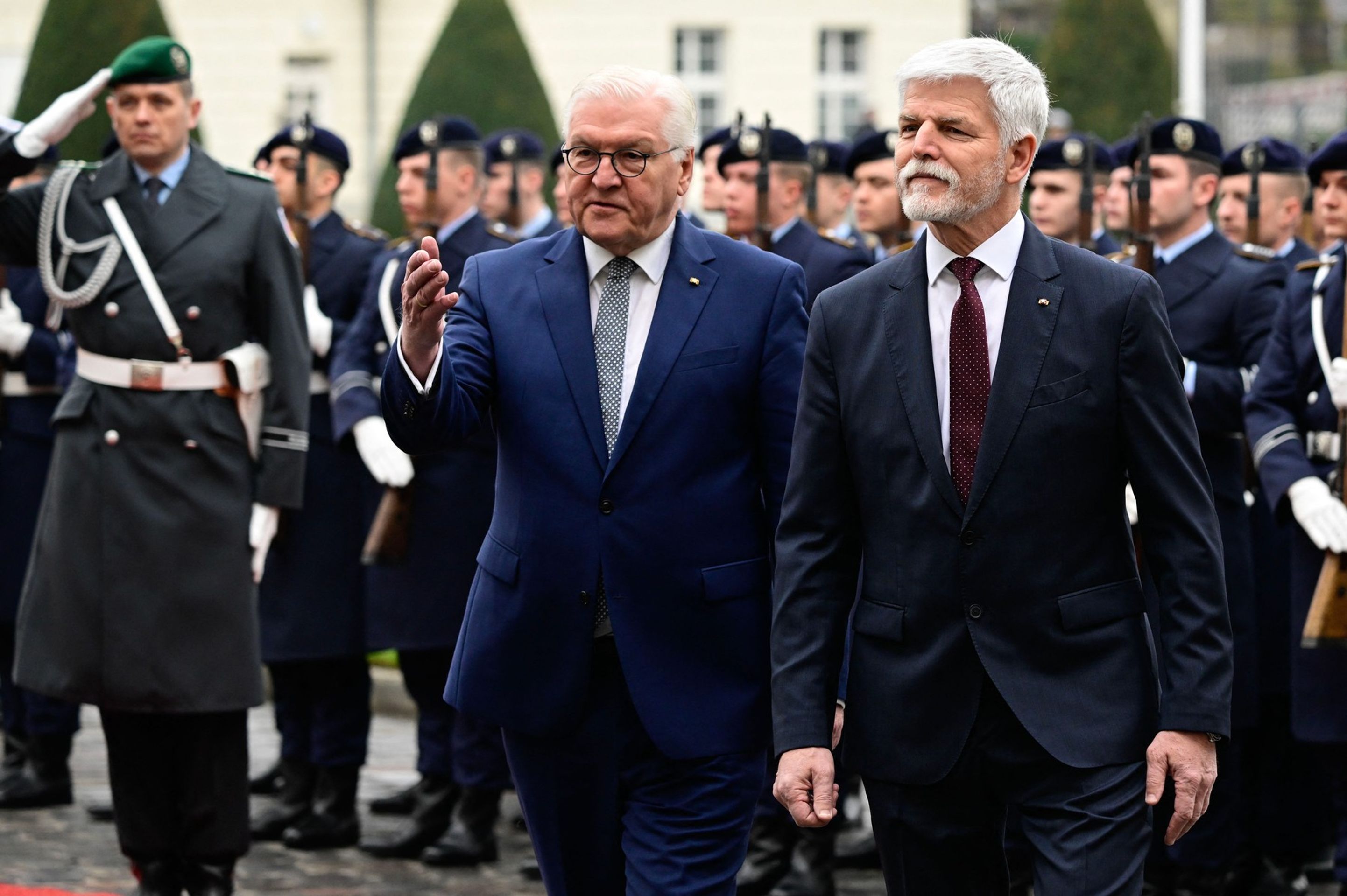 Petr Pavel Frank-Walter Steinmeier - Petr Pavel navštívil Německo (3/4)