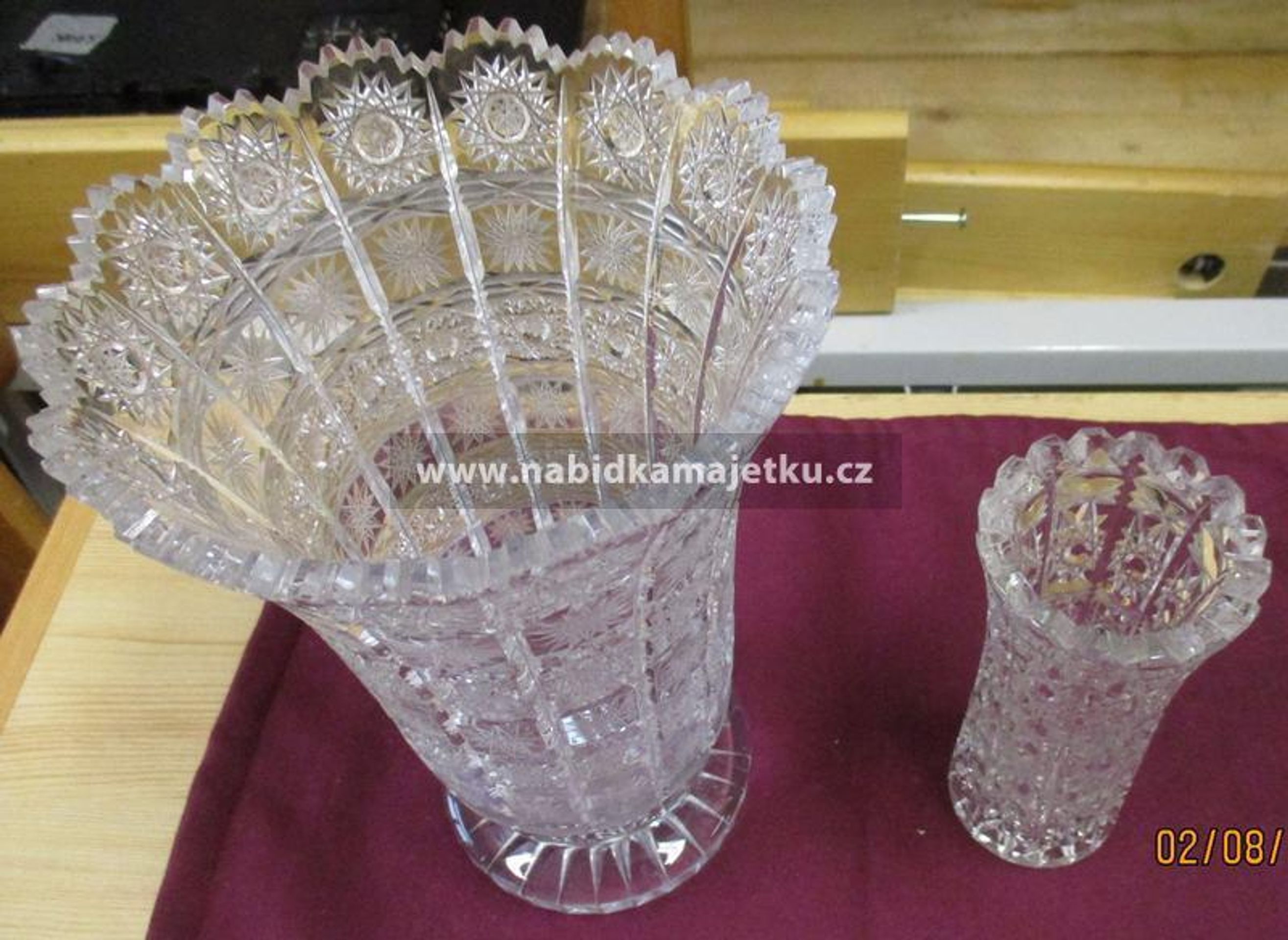 Křišťálová sada vyhlašovací cena 1000 Kč - Křišťál a porcelán (6/6)