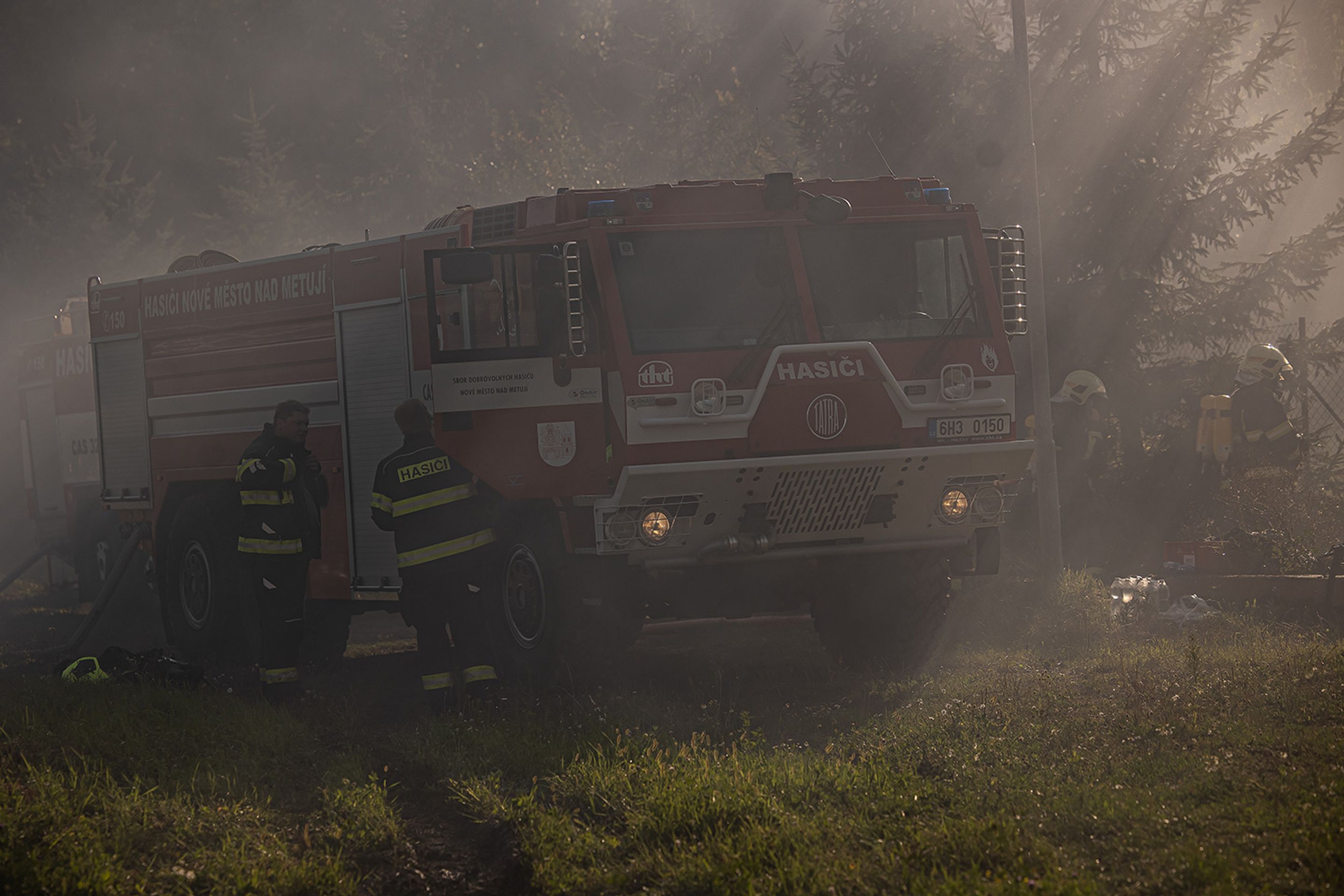 Požár domu ve Velkém Třebešově na Náchodsku (4) - Požár domu ve Velkém Třebešově na Náchodsku (17/17)