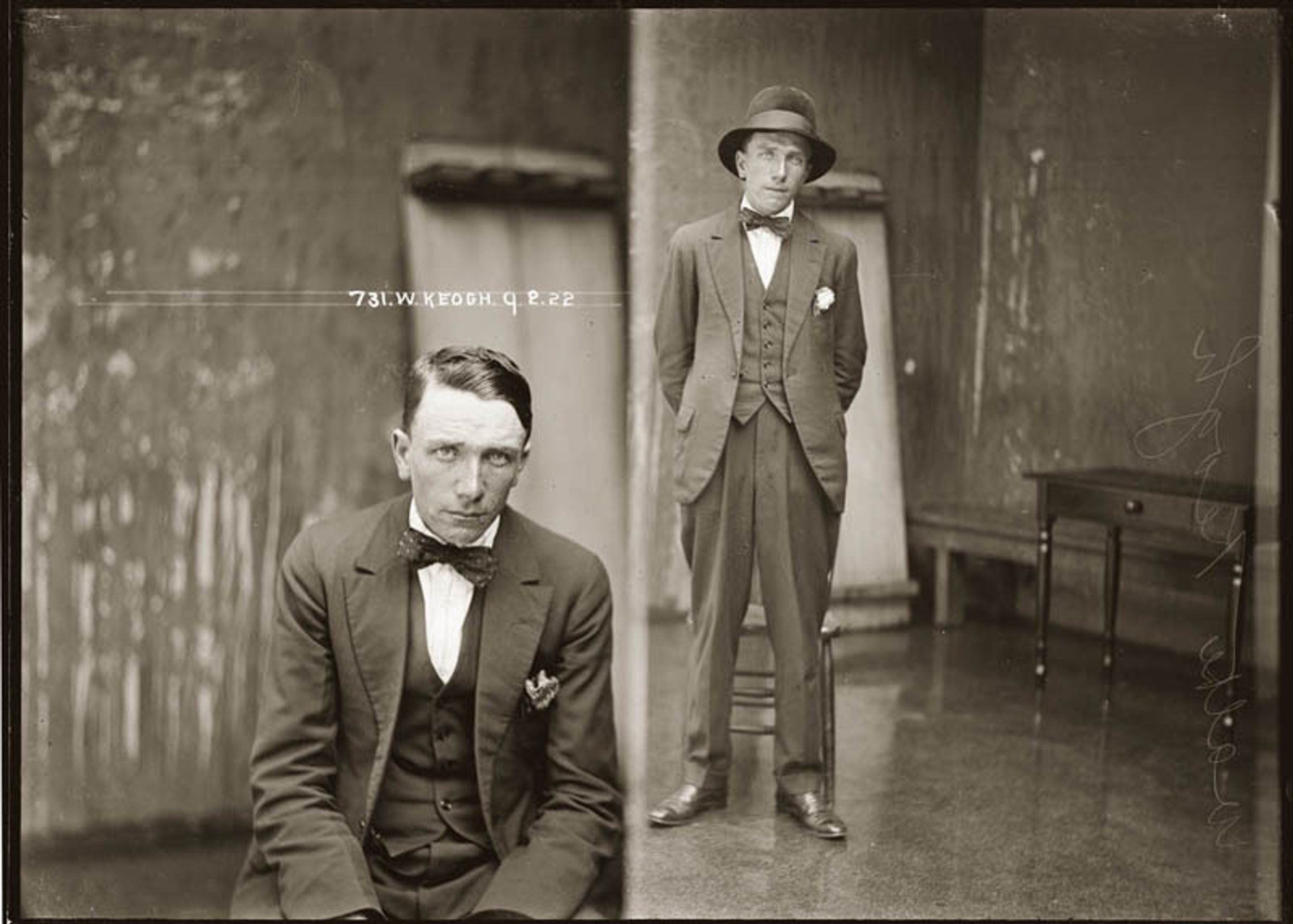 Fotografie trestanců z 20. let - 11 - Galerie: Fotografie trestanců z 20. let (11/36)