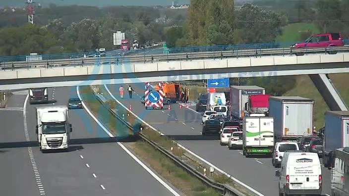 Dopravní nehoda na D2