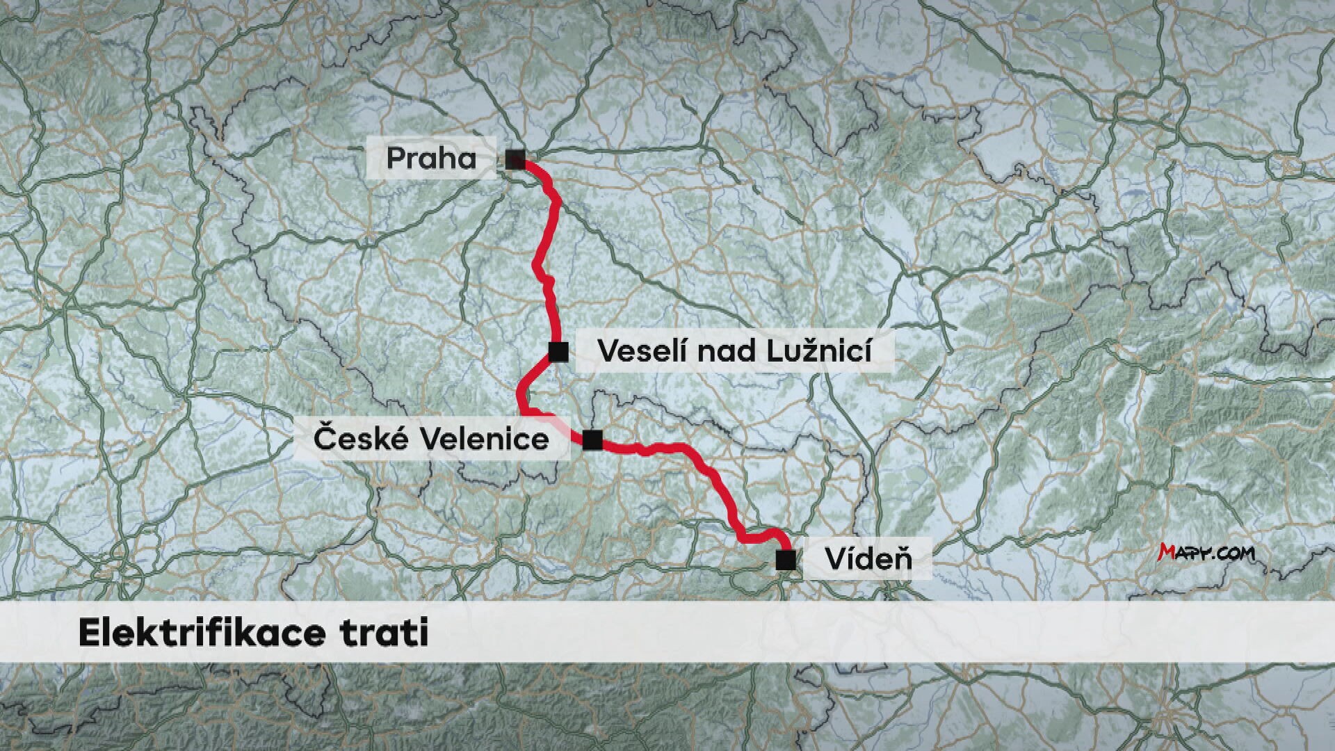 Elektrifikace Trati
