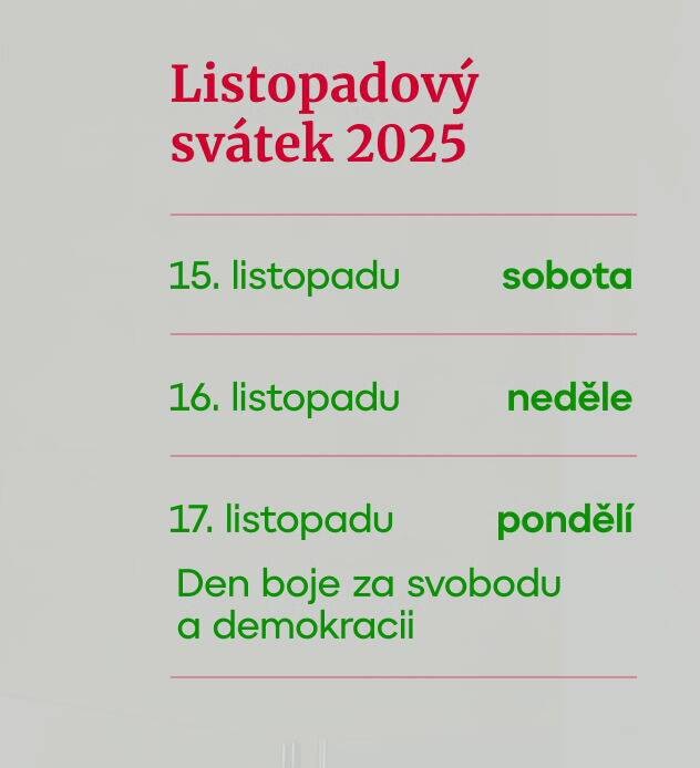 Statistika - listopad 2025