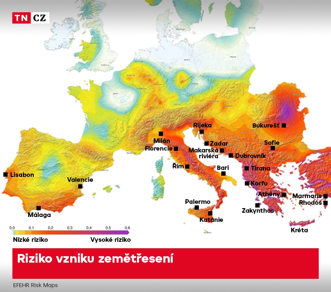 Riziko zemětřesení