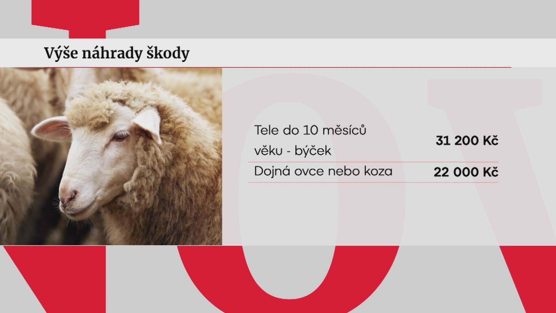 Výše náhrady škody