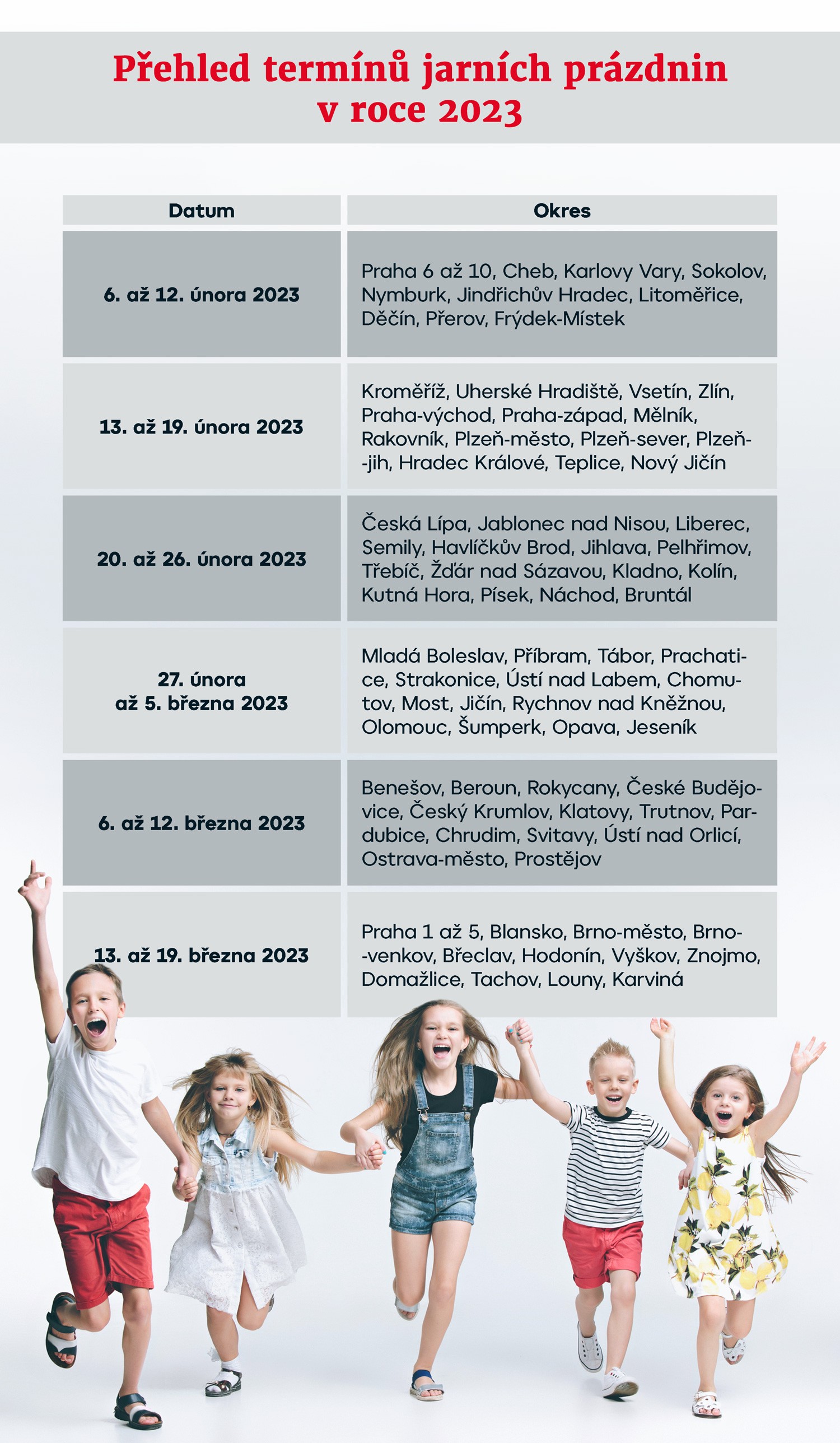Kdy je volno ve škole 2023?