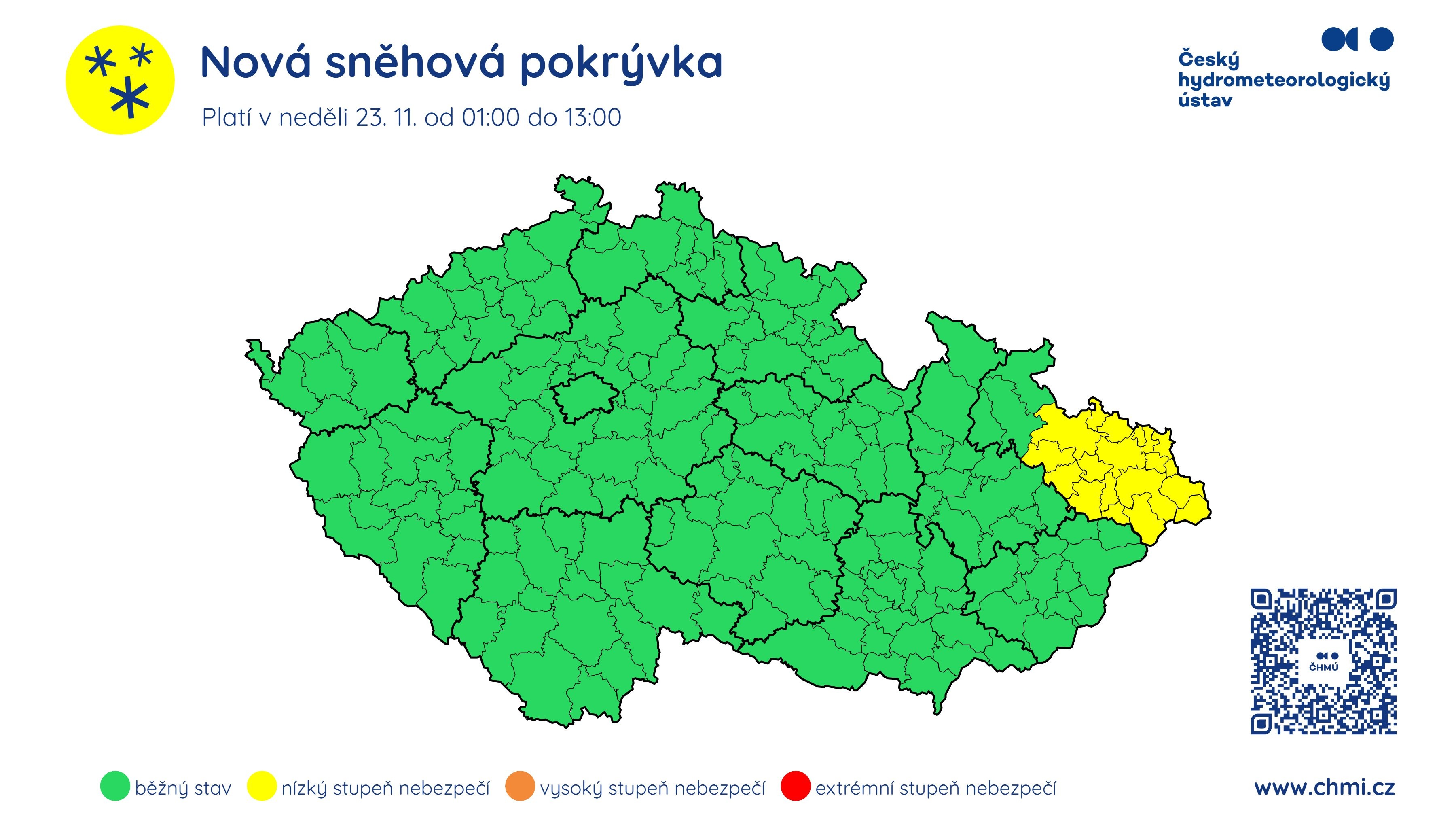 Výstraha před sněhem