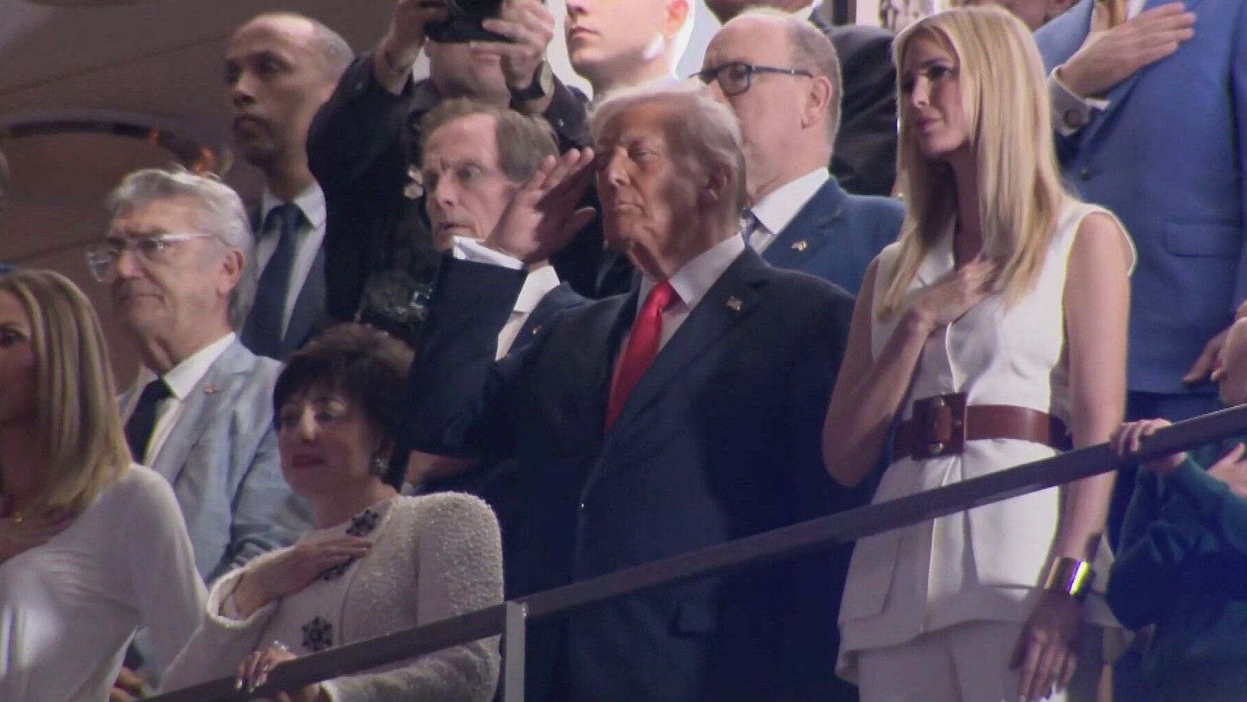 Donald Trump na Super Bowlu