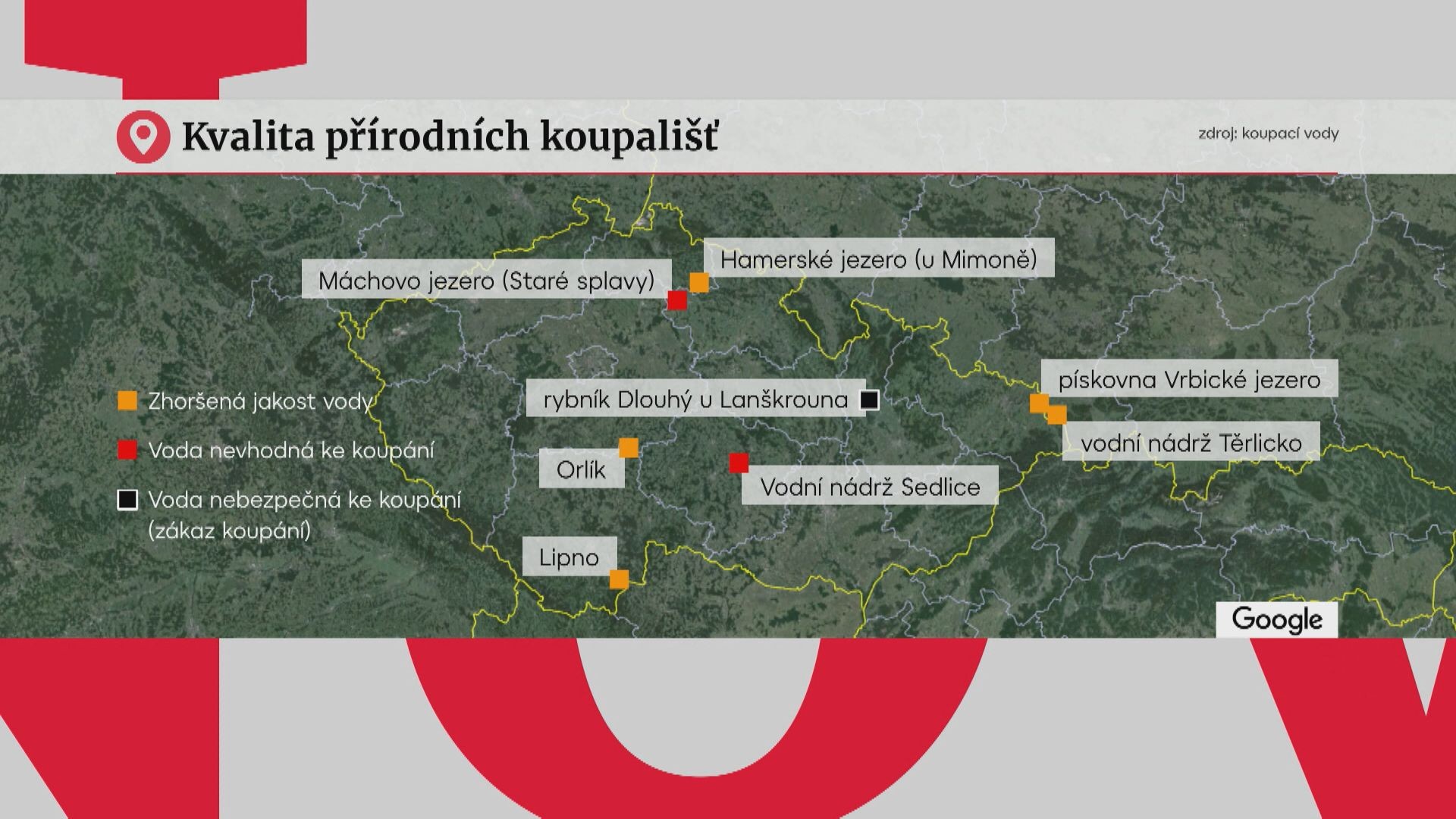 Kvalita přírodních koupališť