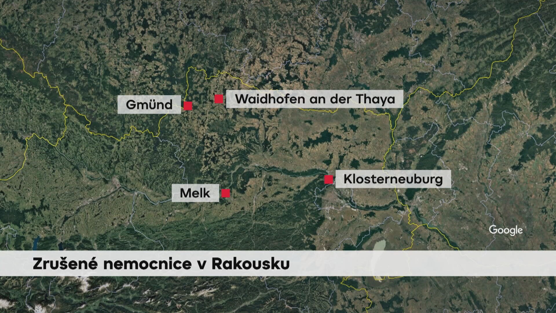 Zrušené nemocnice v Rakousku