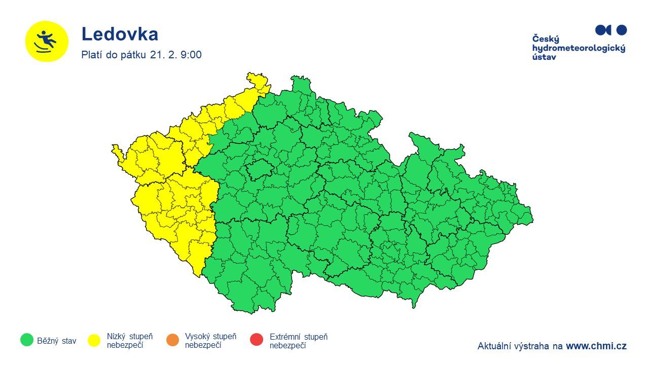 Výstraha před ledovkou