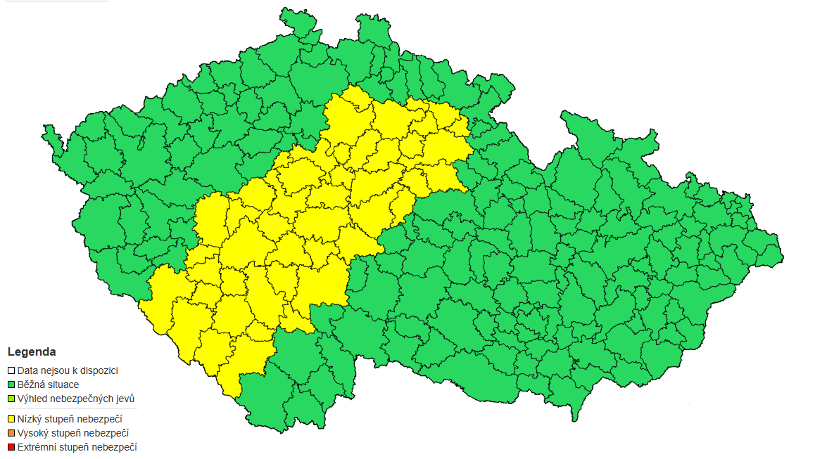 Výstraha před bouřkami