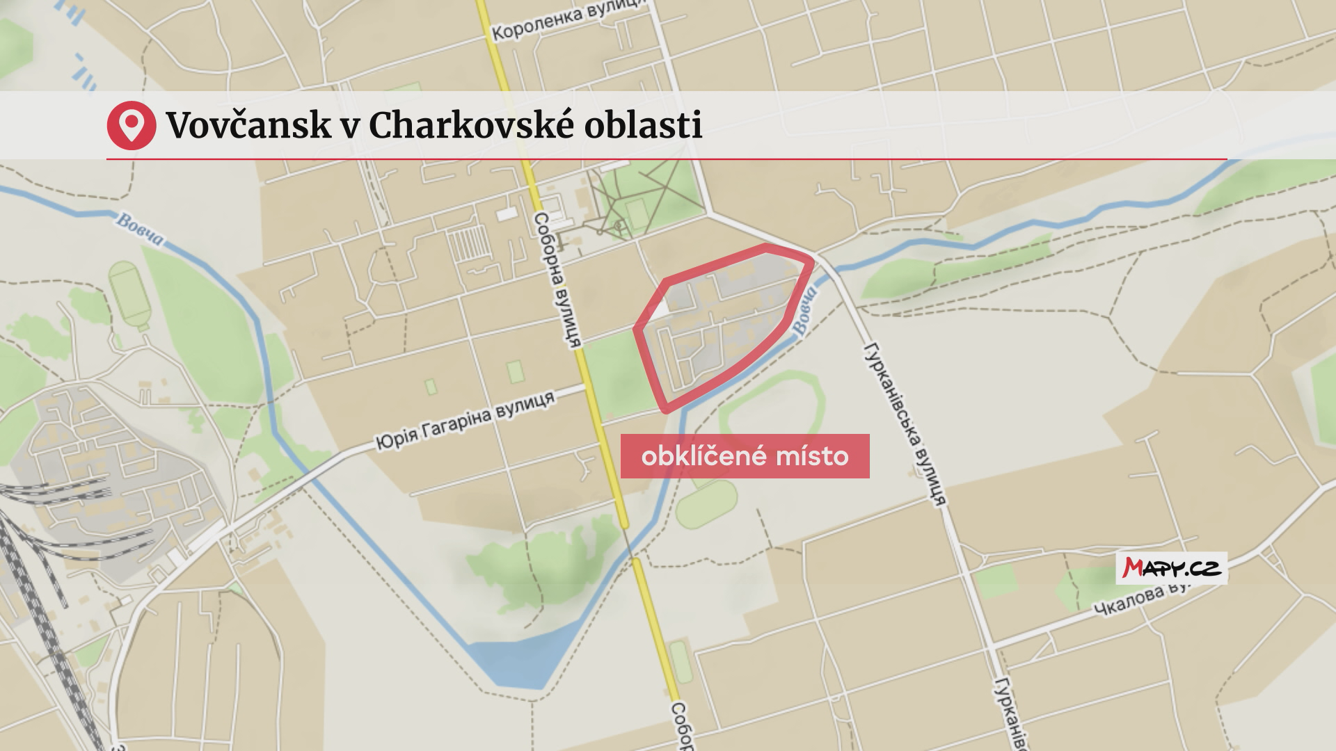 Místo obklíčení na Ukrajině