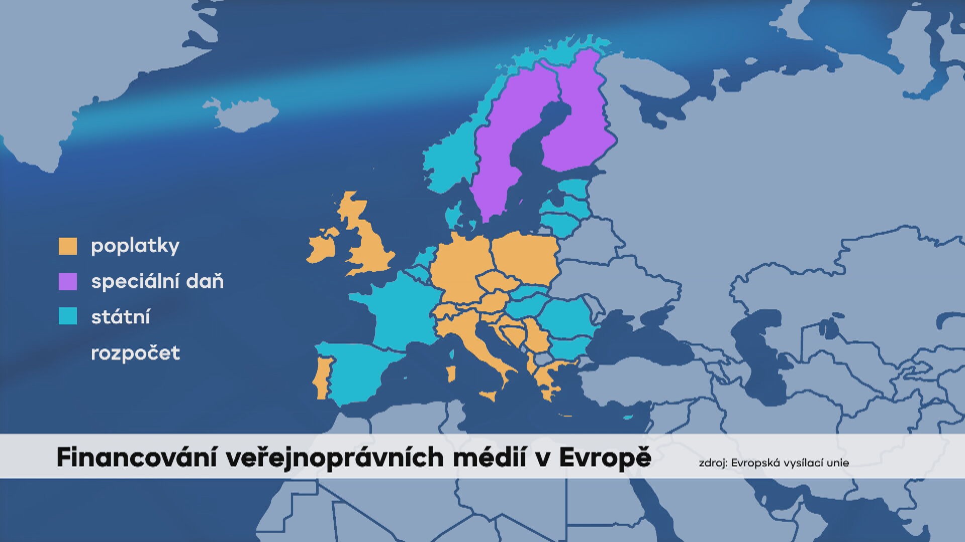 Financování veřejnoprávních médií v Evropě