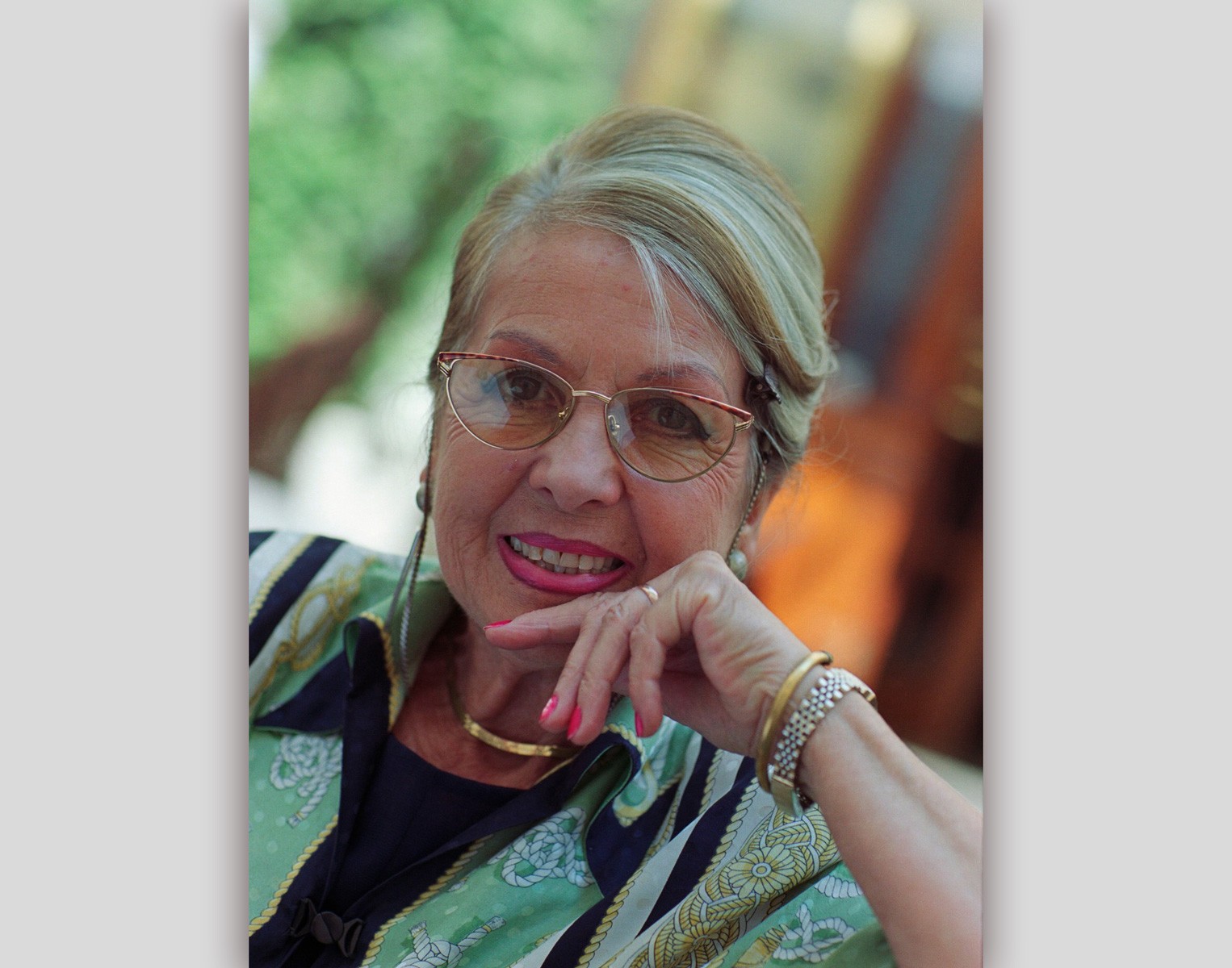 Módní návrhářka Zdenka Bauerová