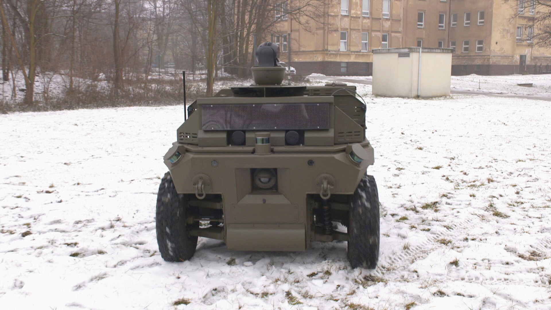 Přepravní dron Vojenské policie