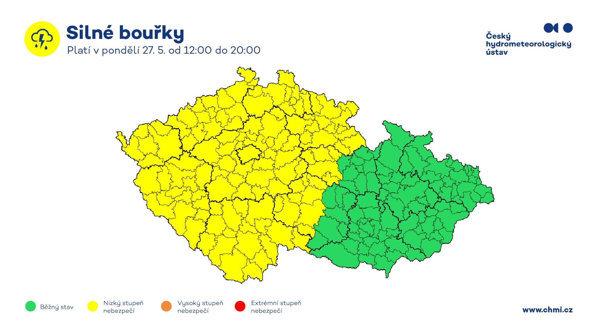 Výstraha před bouřkami, 27. 5.
