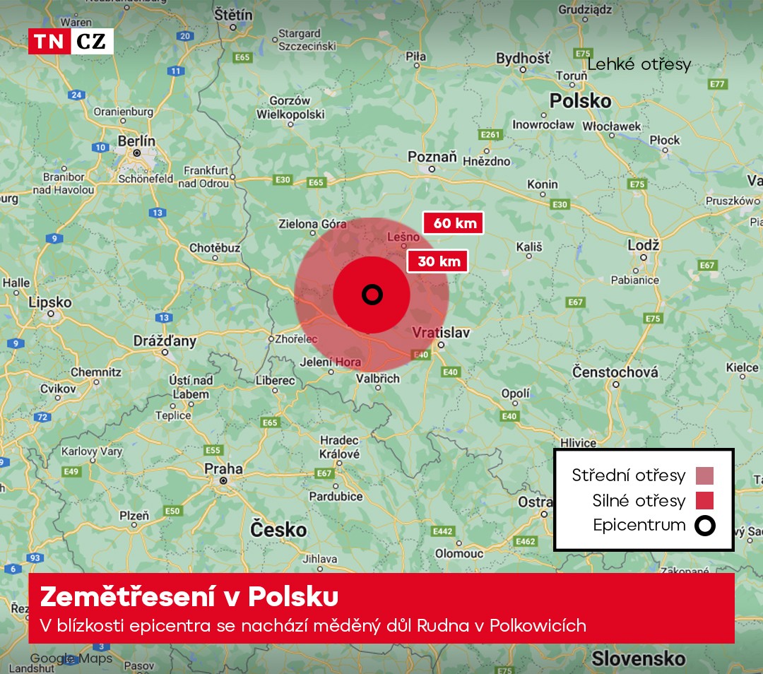 Zemětřesení v Polsku