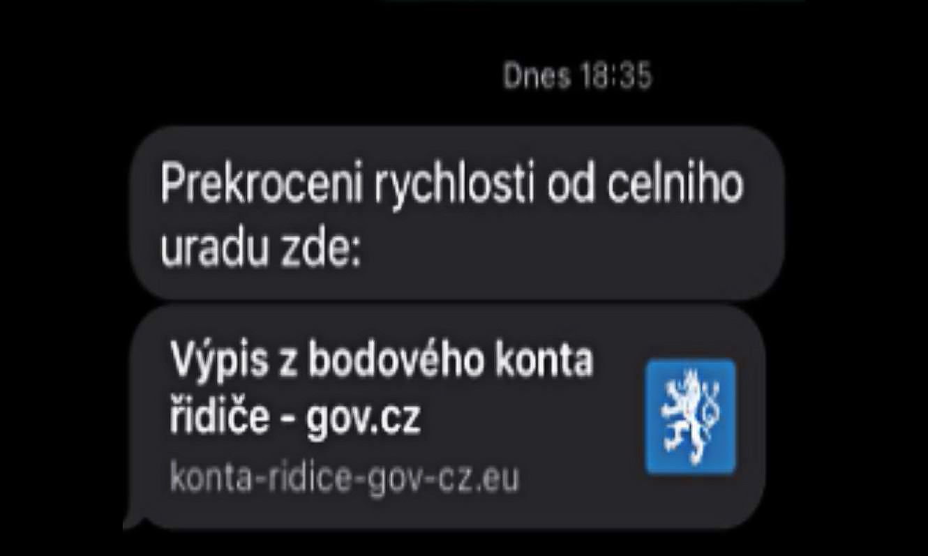 Falešné zprávy od podvodníků