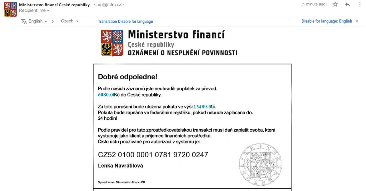 Co vydavaji Ministerstva?